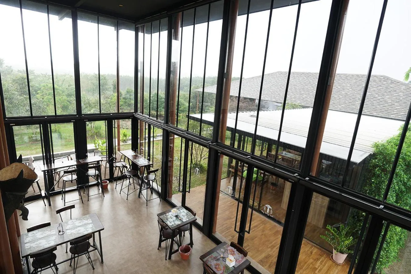 Seating area in Hug Jang Loei Garden & Resort