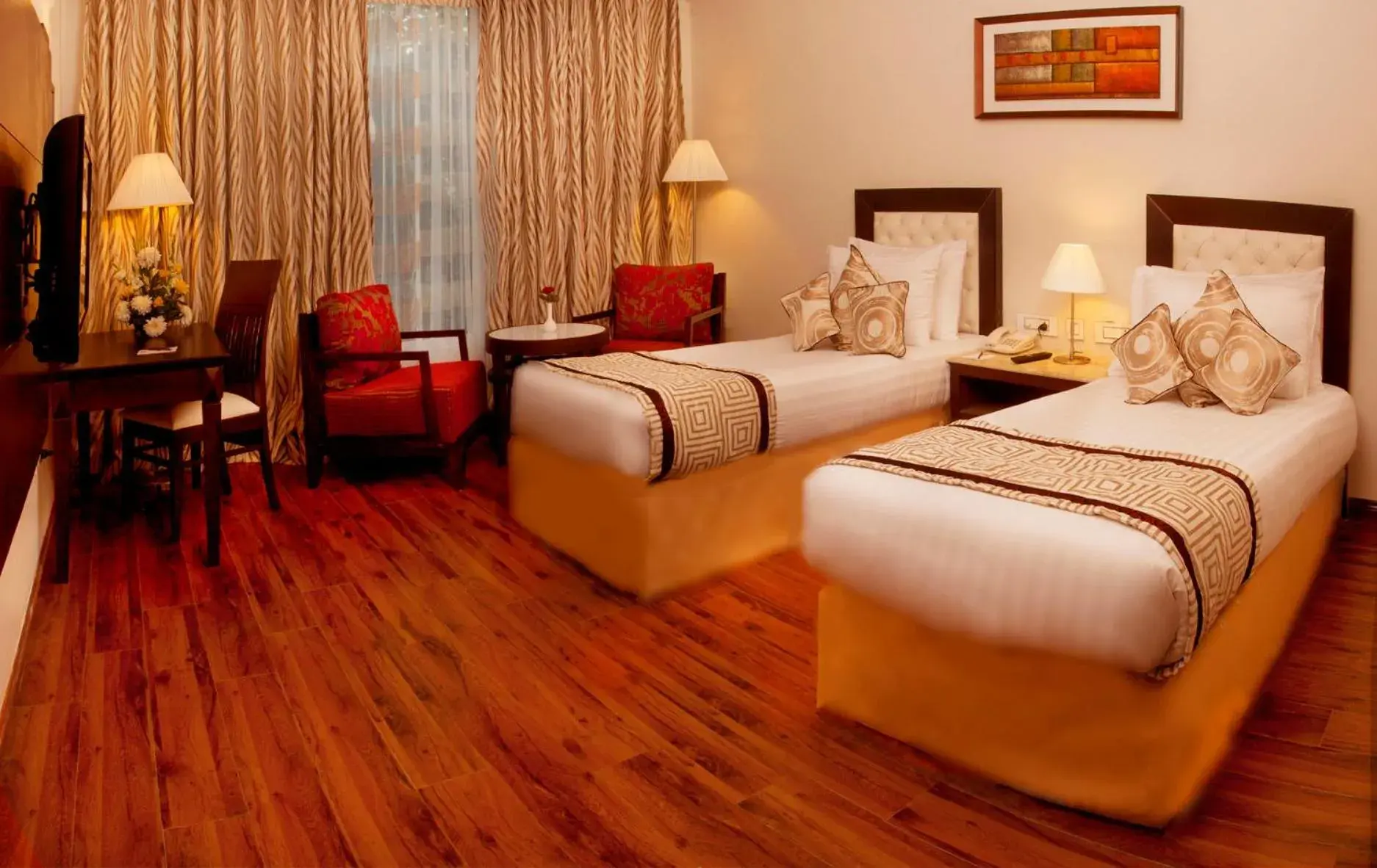 Deluxe Twin Room in TreeHouse Queens Pearl Deluxe Twin Room in TreeHouse Queens Pearl