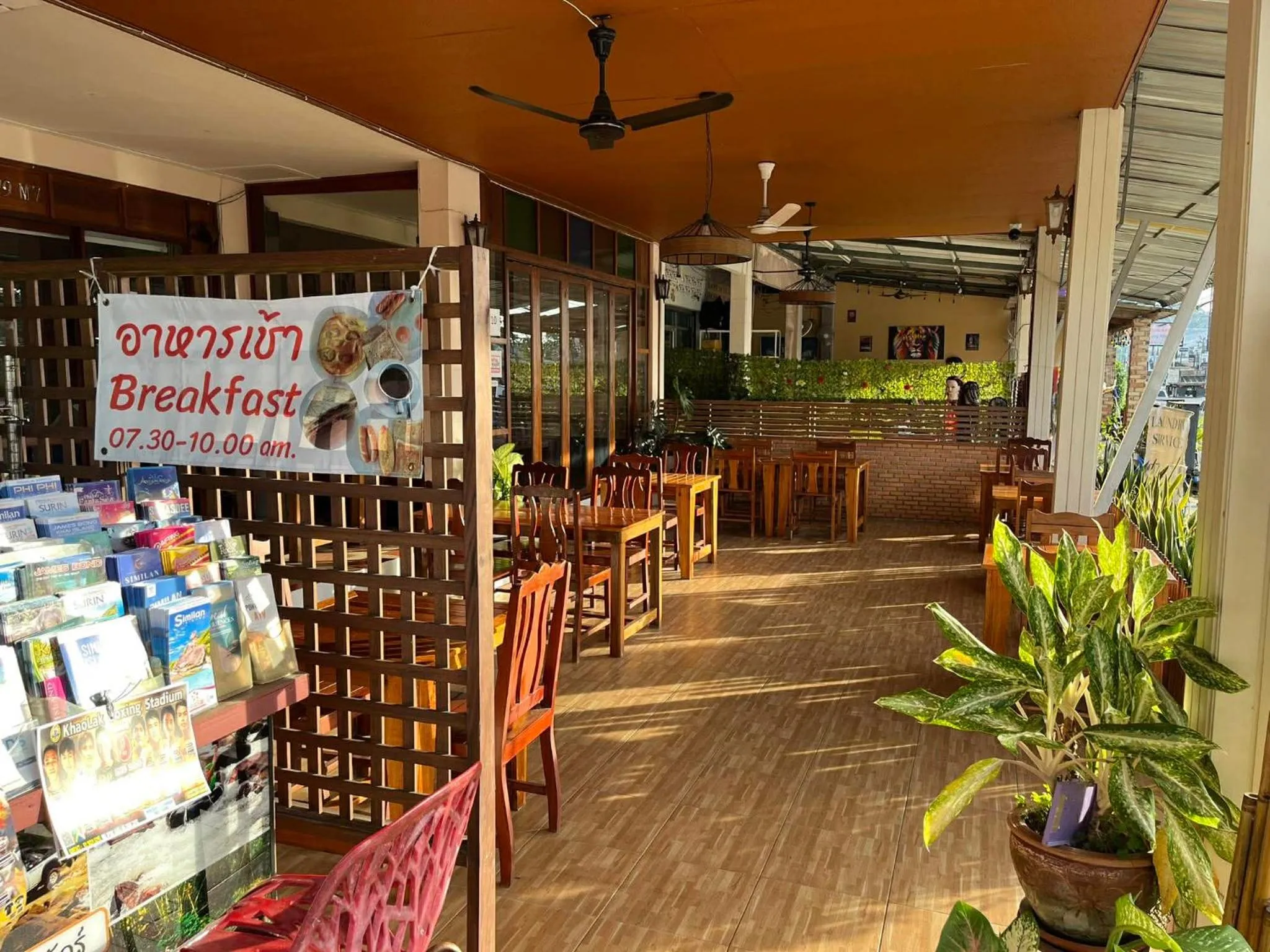 Buffet breakfast in Srichada Hotel Khaolak - SHA Extra Plus
