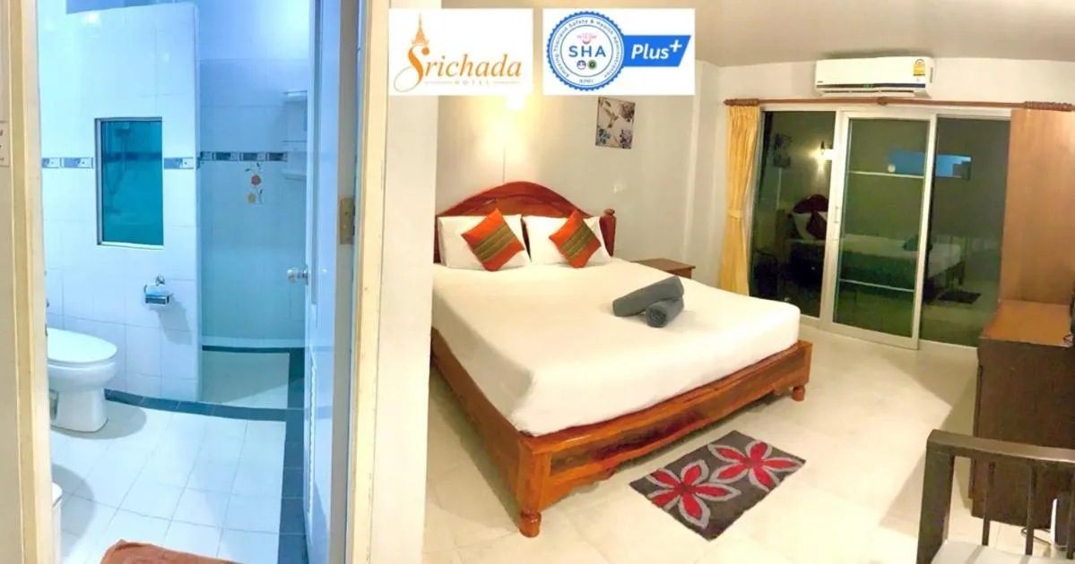 Bathroom, Bed in Srichada Hotel Khaolak - SHA Extra Plus