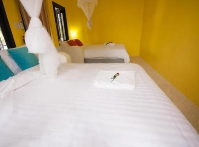 Bed in Laemsing Whitehouse Resort