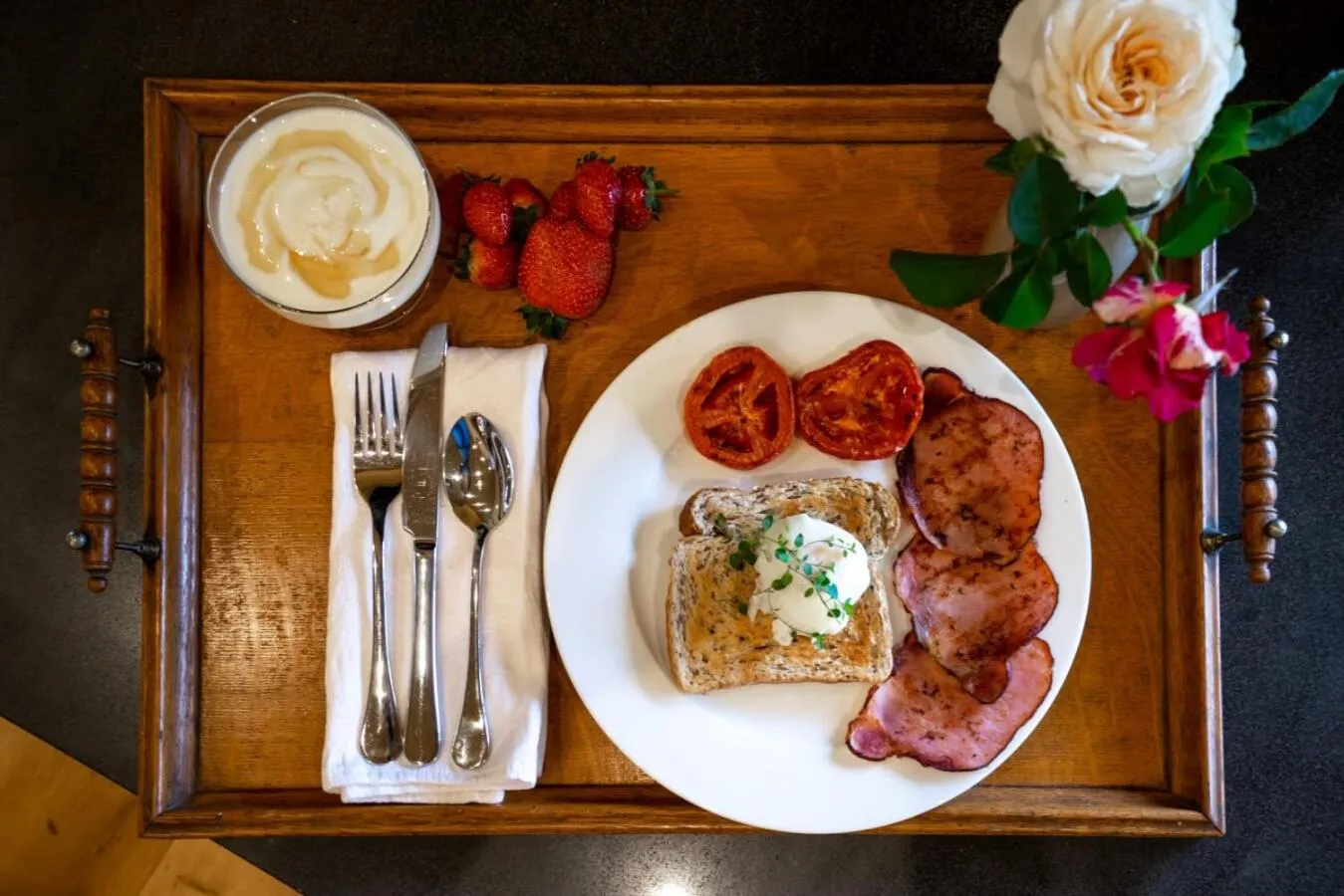 Food close-up in Tallawarra Homestead
