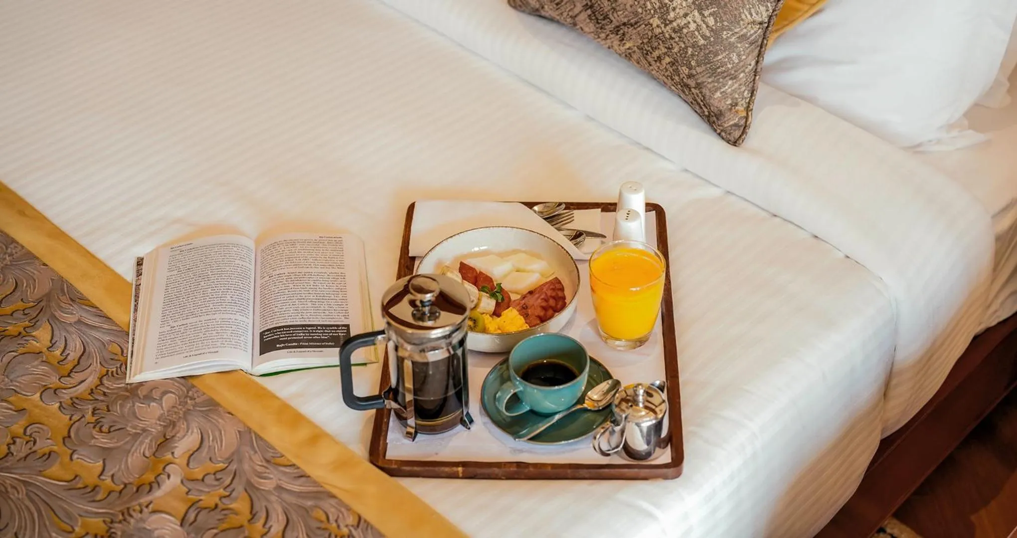 room service in Aahana Resort - Jim Corbett