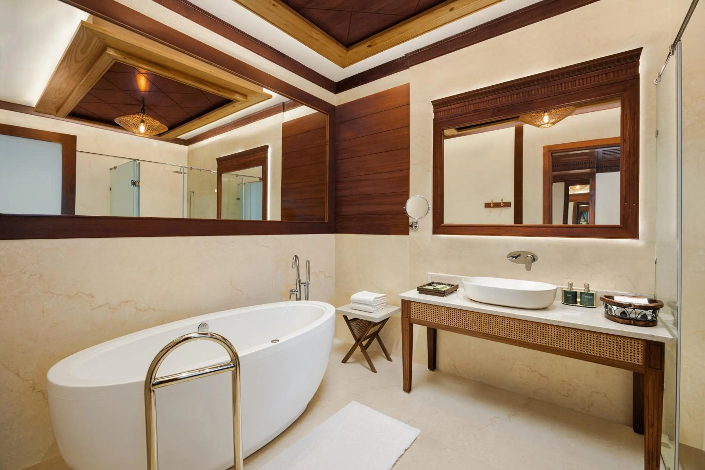 Bathroom in Aahana Resort - Jim Corbett