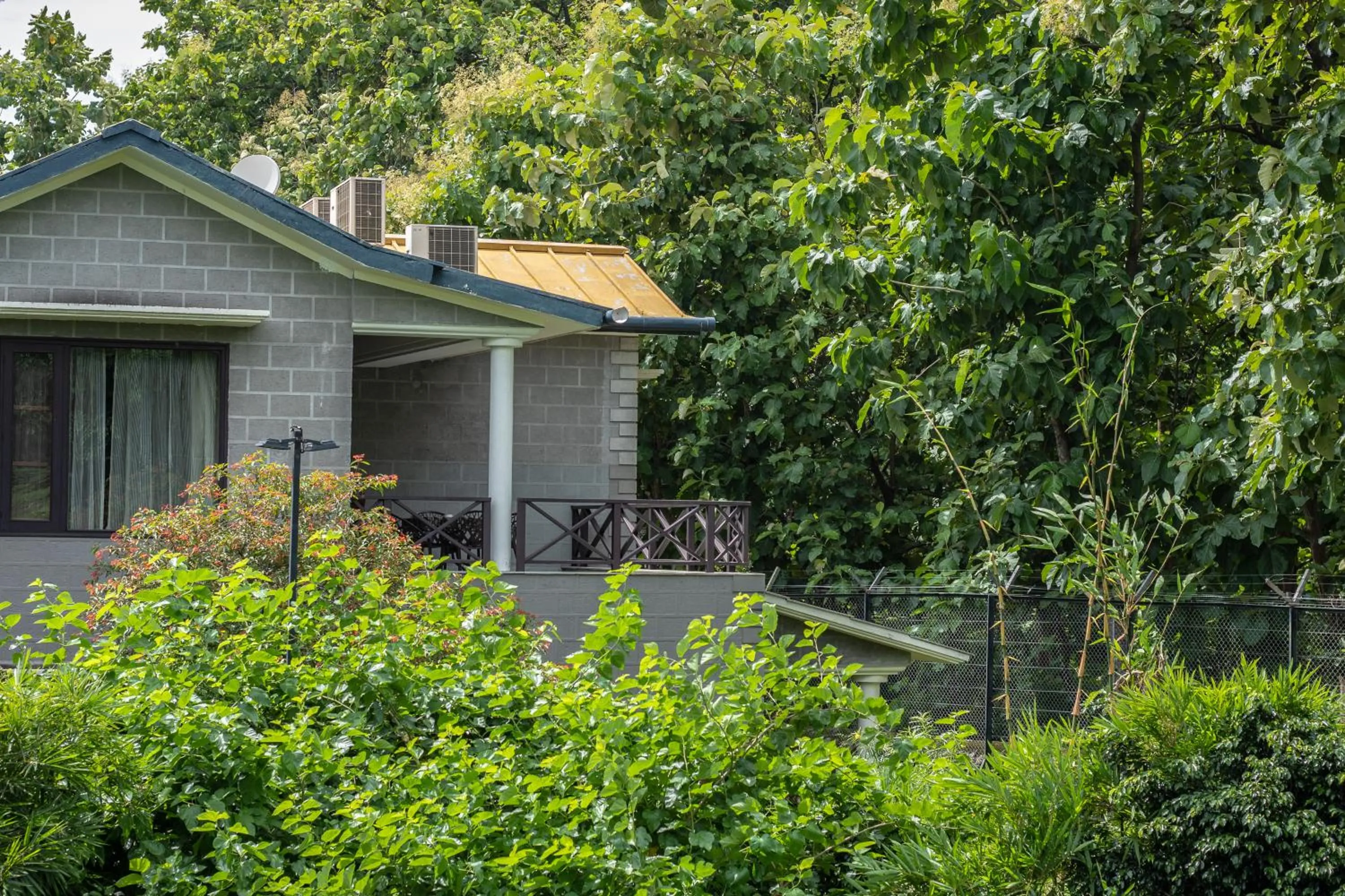 Property building in Aahana Resort - Jim Corbett