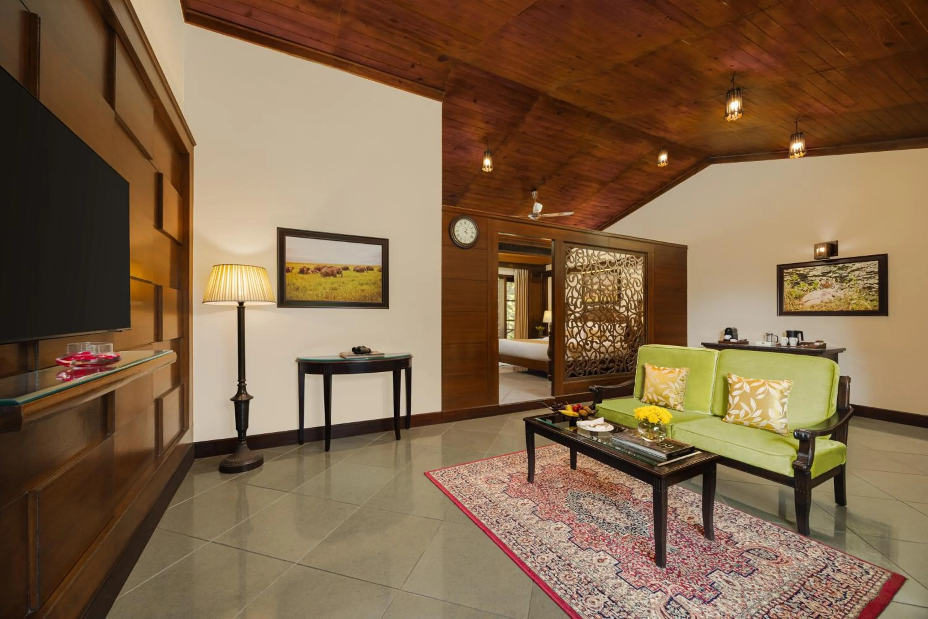 Bedroom in Aahana Resort - Jim Corbett