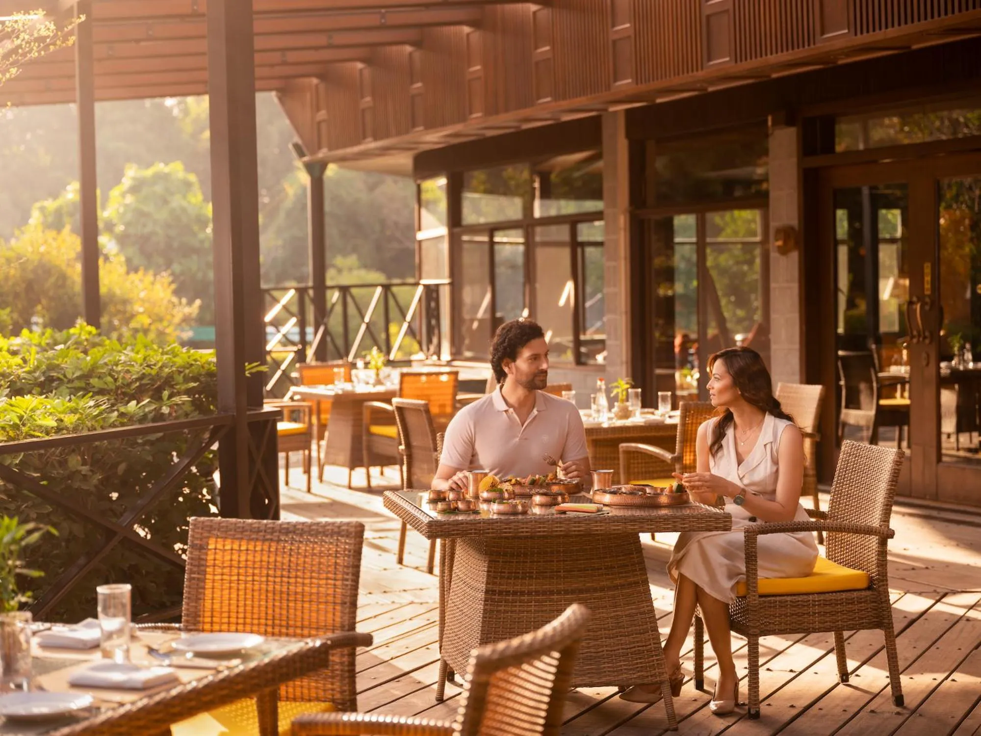 Restaurant/places to eat in Aahana Resort - Jim Corbett