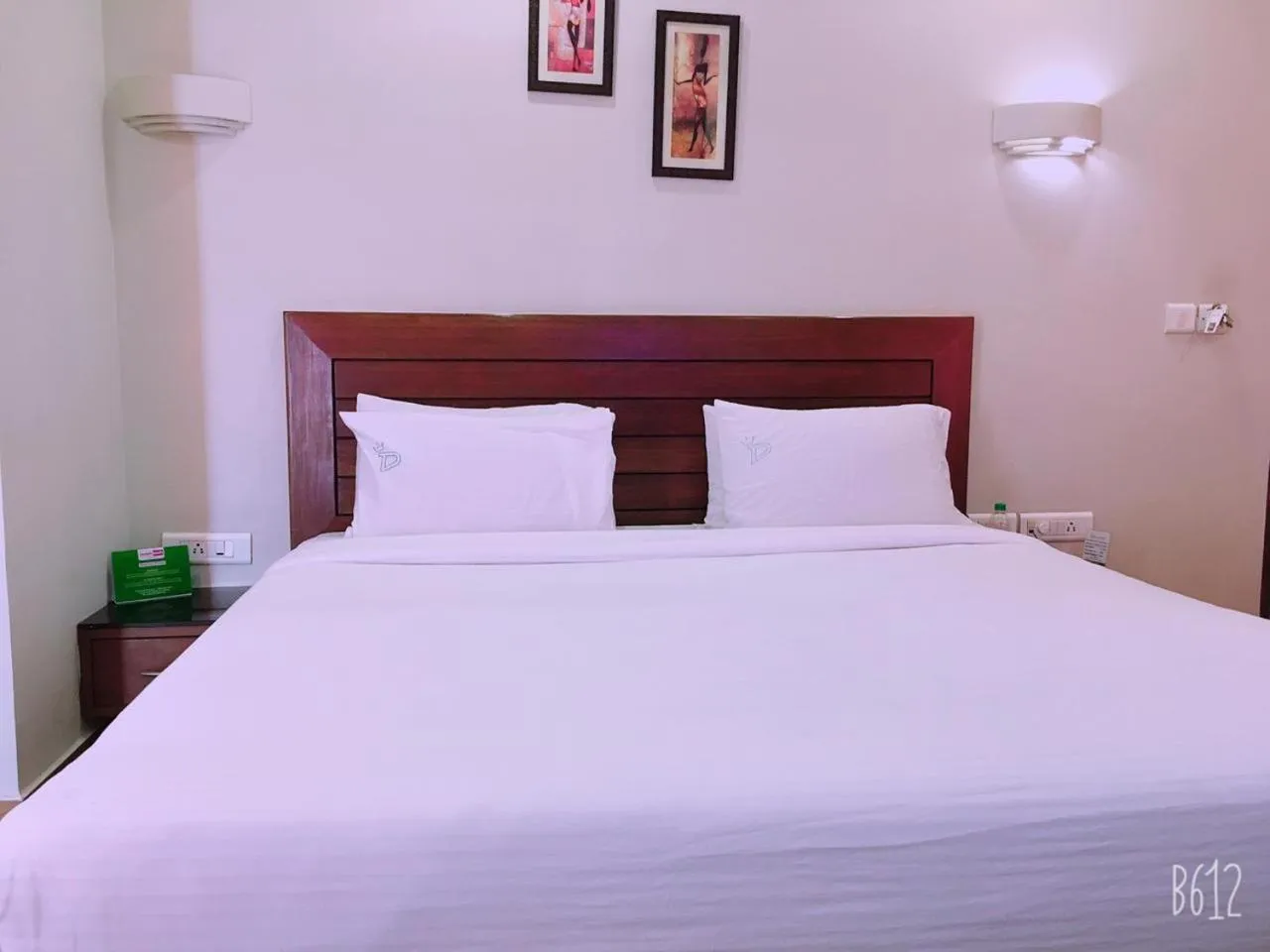 Bed in Hotel Dasaprakash