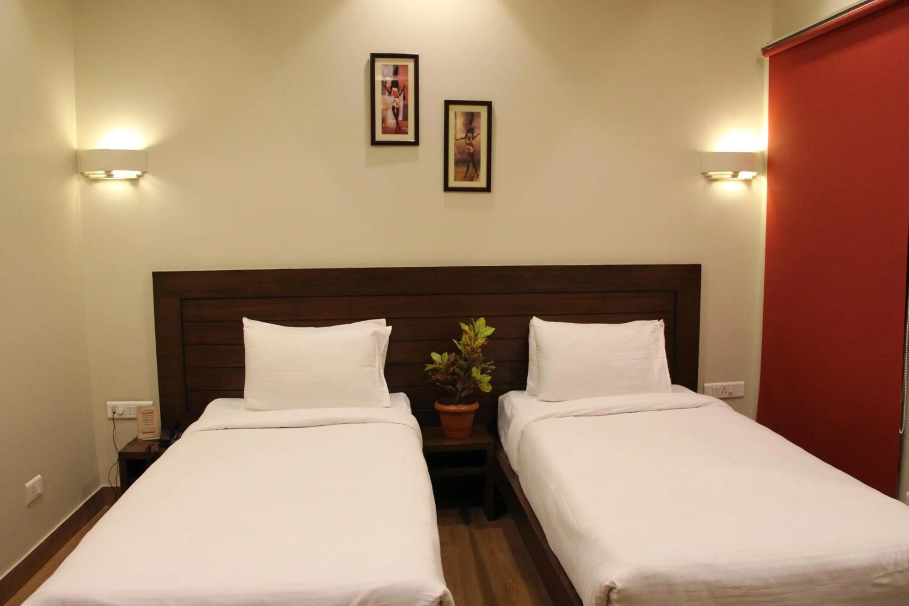 Bed in Hotel Dasaprakash