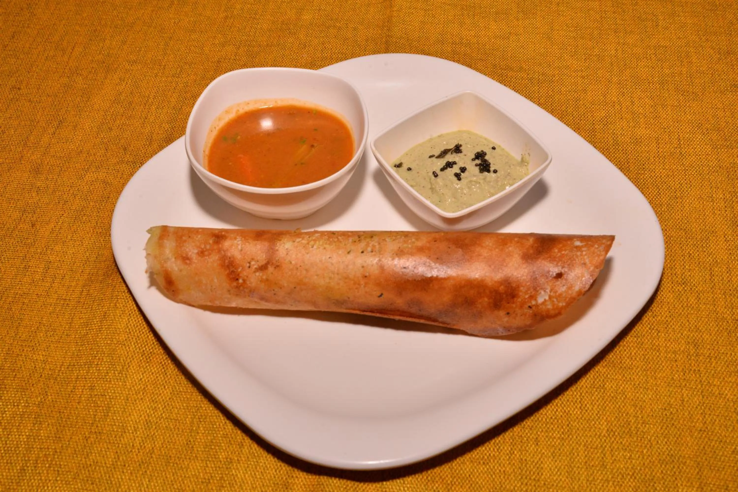 Breakfast in Hotel Dasaprakash