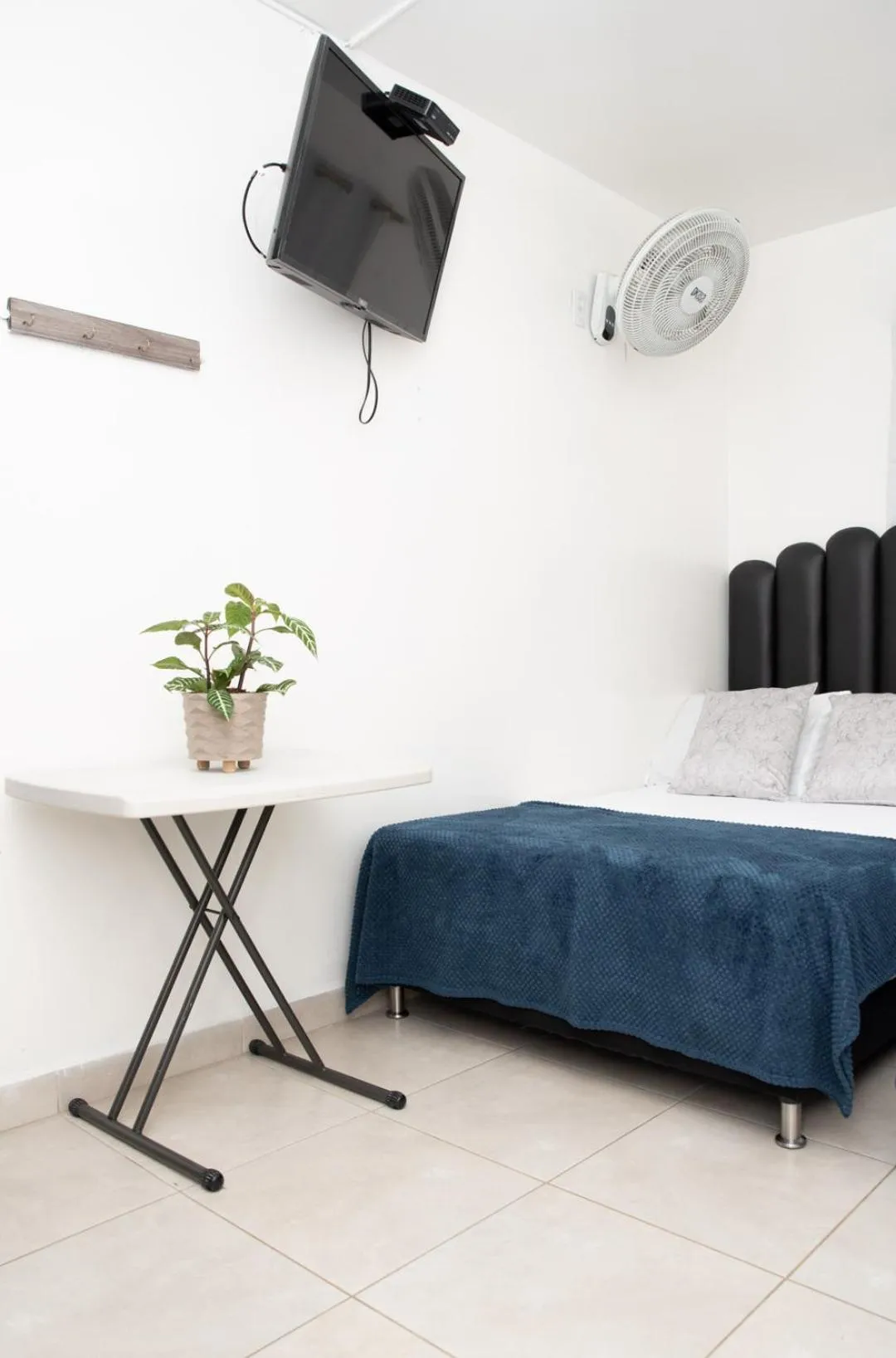 Bed in Hotel Alcazar