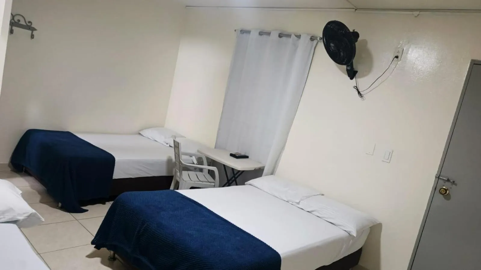 Bed in Hotel Alcazar