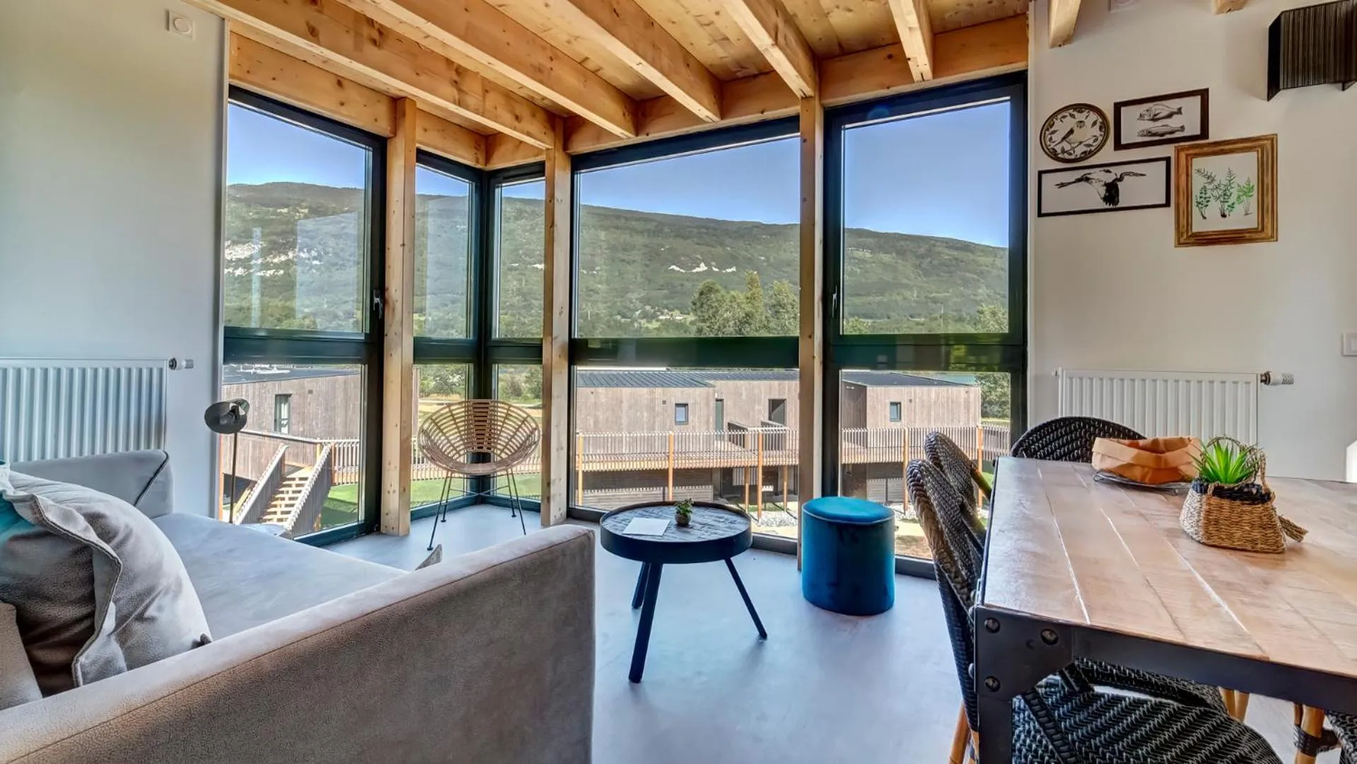 Living room in Vacancéole - Le Village des Oiseaux