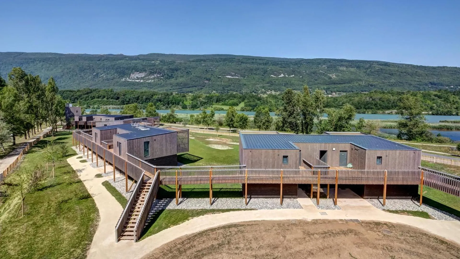Bird's eye view in Vacancéole - Le Village des Oiseaux