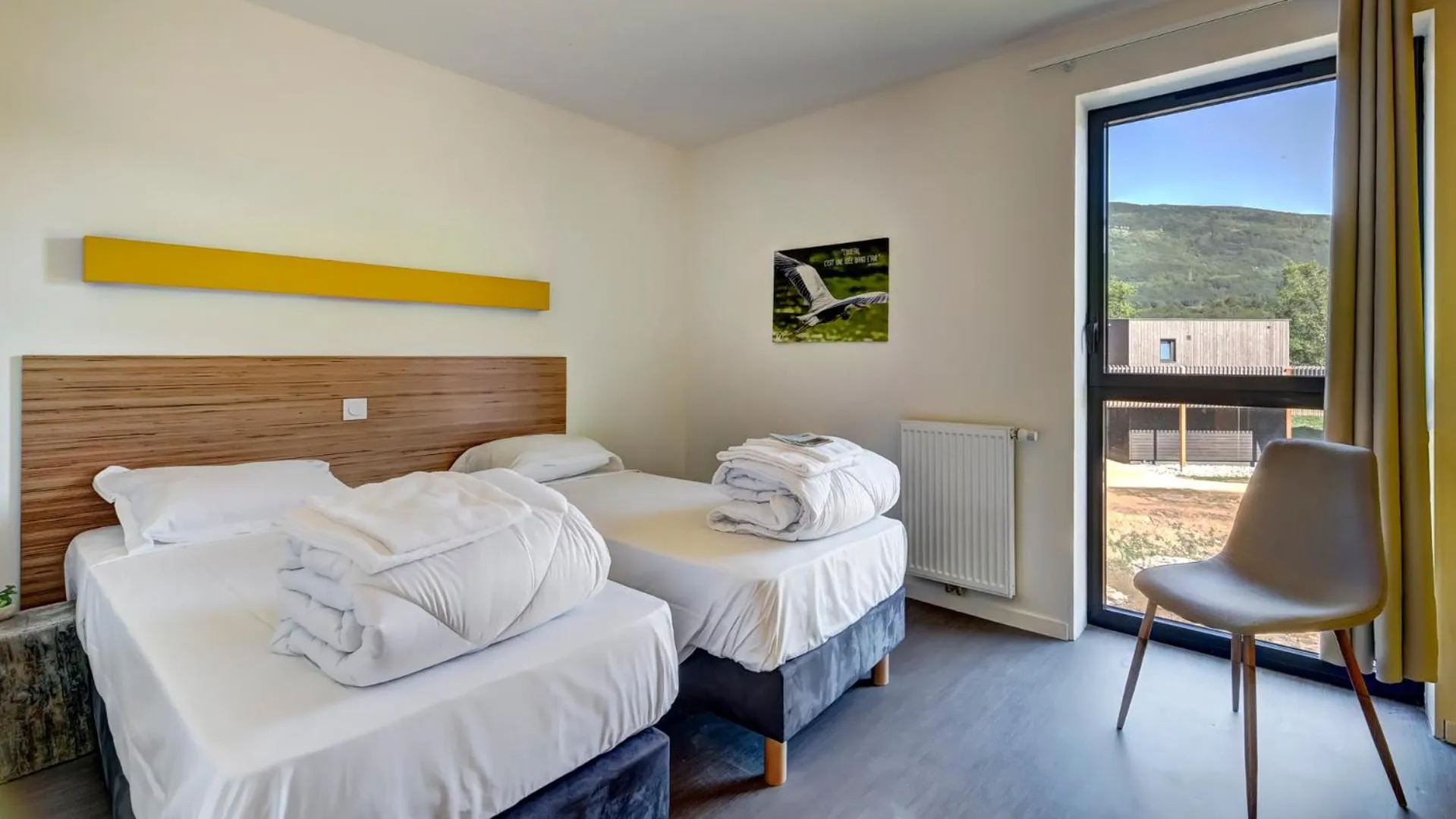 Photo of the whole room, Bed in Vacancéole - Le Village des Oiseaux