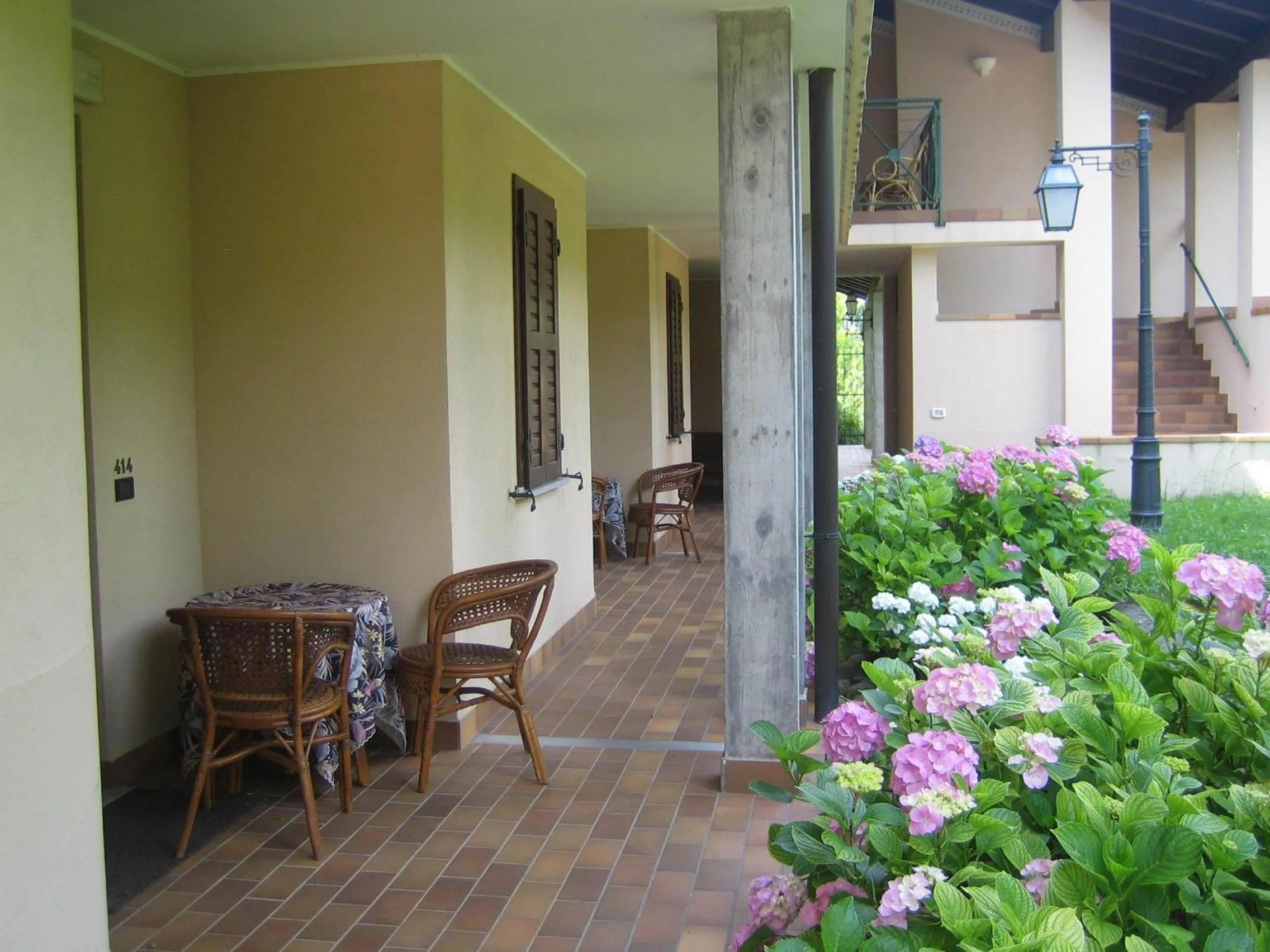 Patio in Villa Felcaro - Relais, Lodge & Restaurant