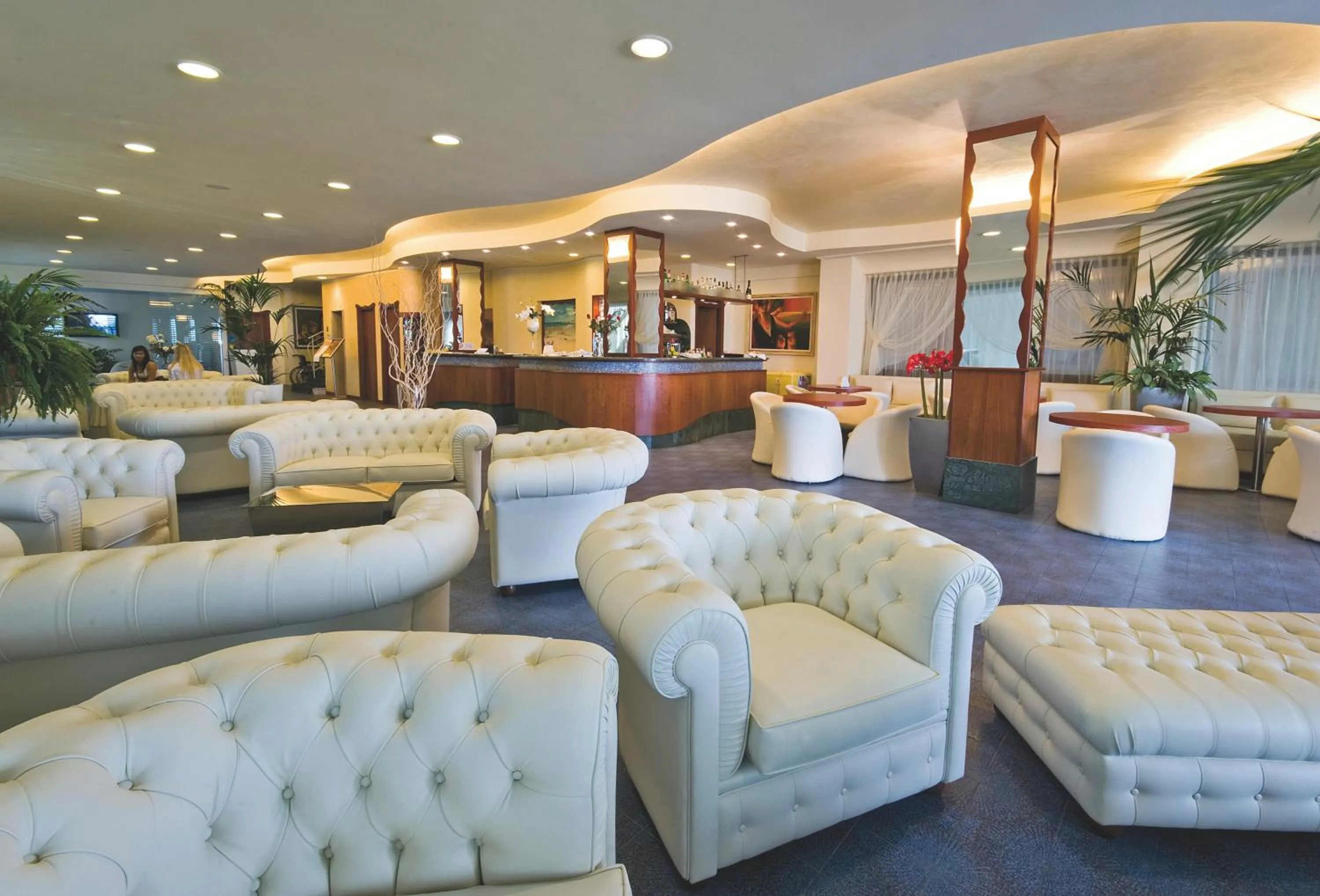 Lobby or reception in Hotel Foschi-Peninsula