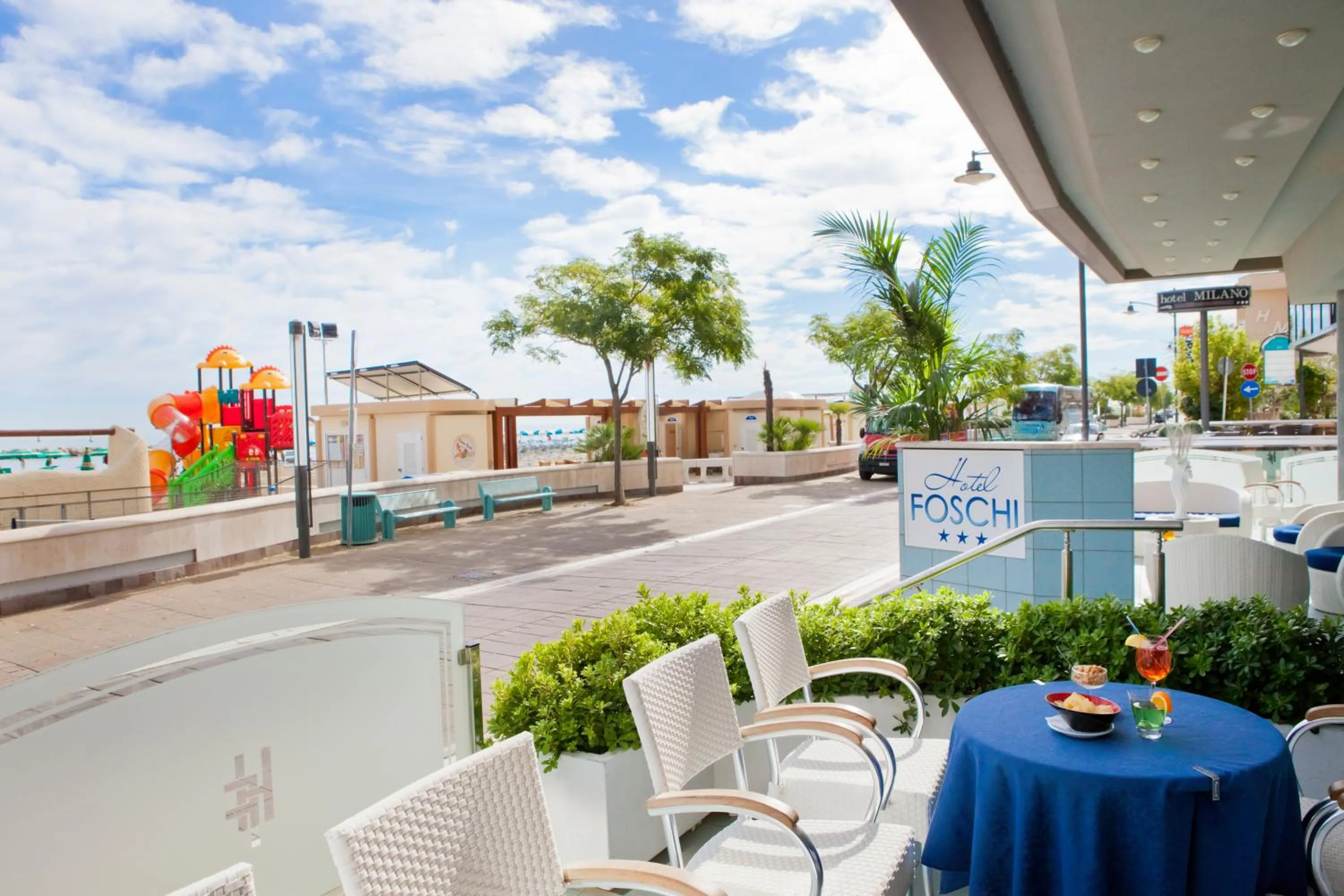 Balcony/Terrace in Hotel Foschi-Peninsula