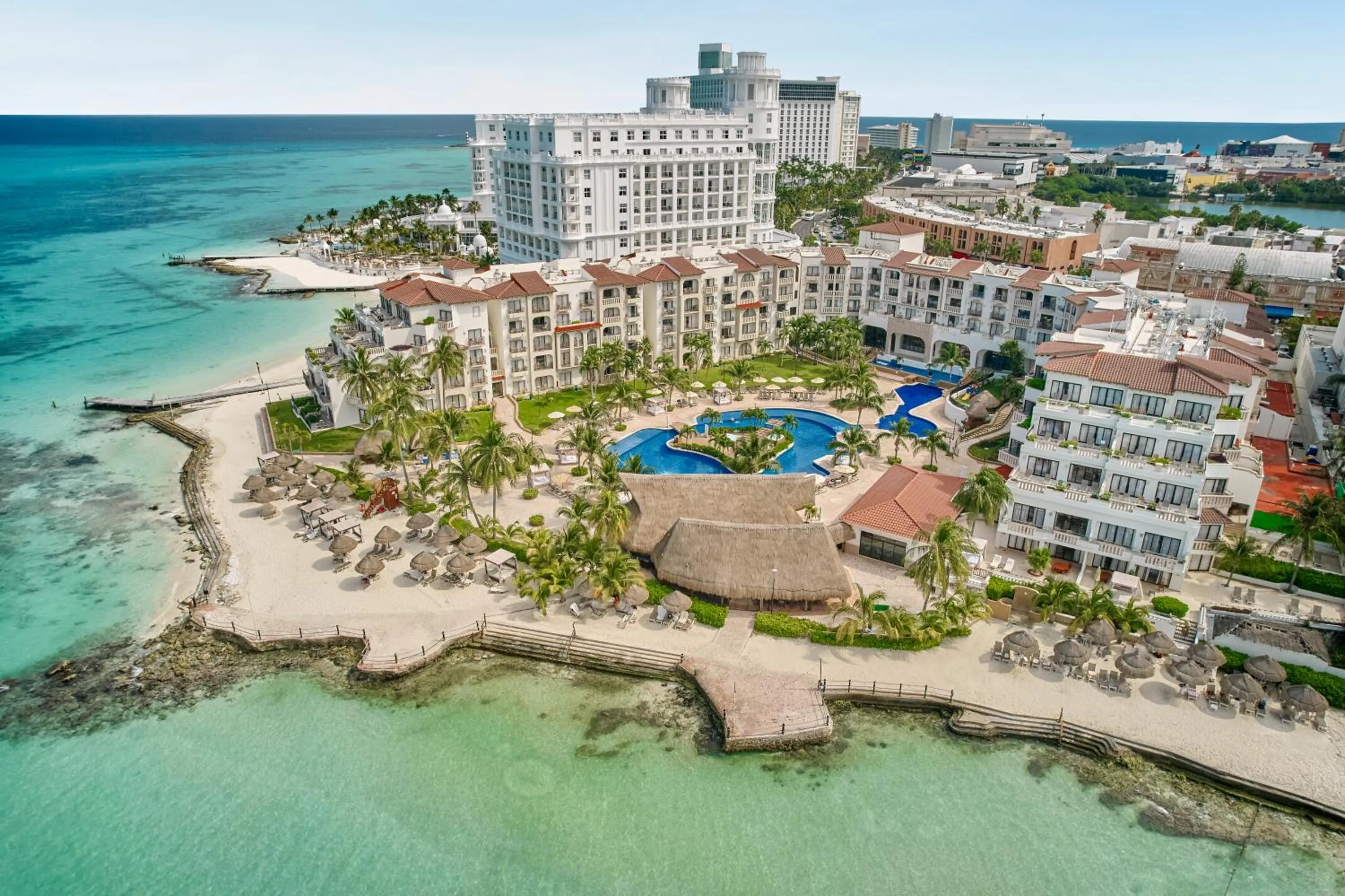 Bird's eye view in Fiesta Americana Cancun Villas