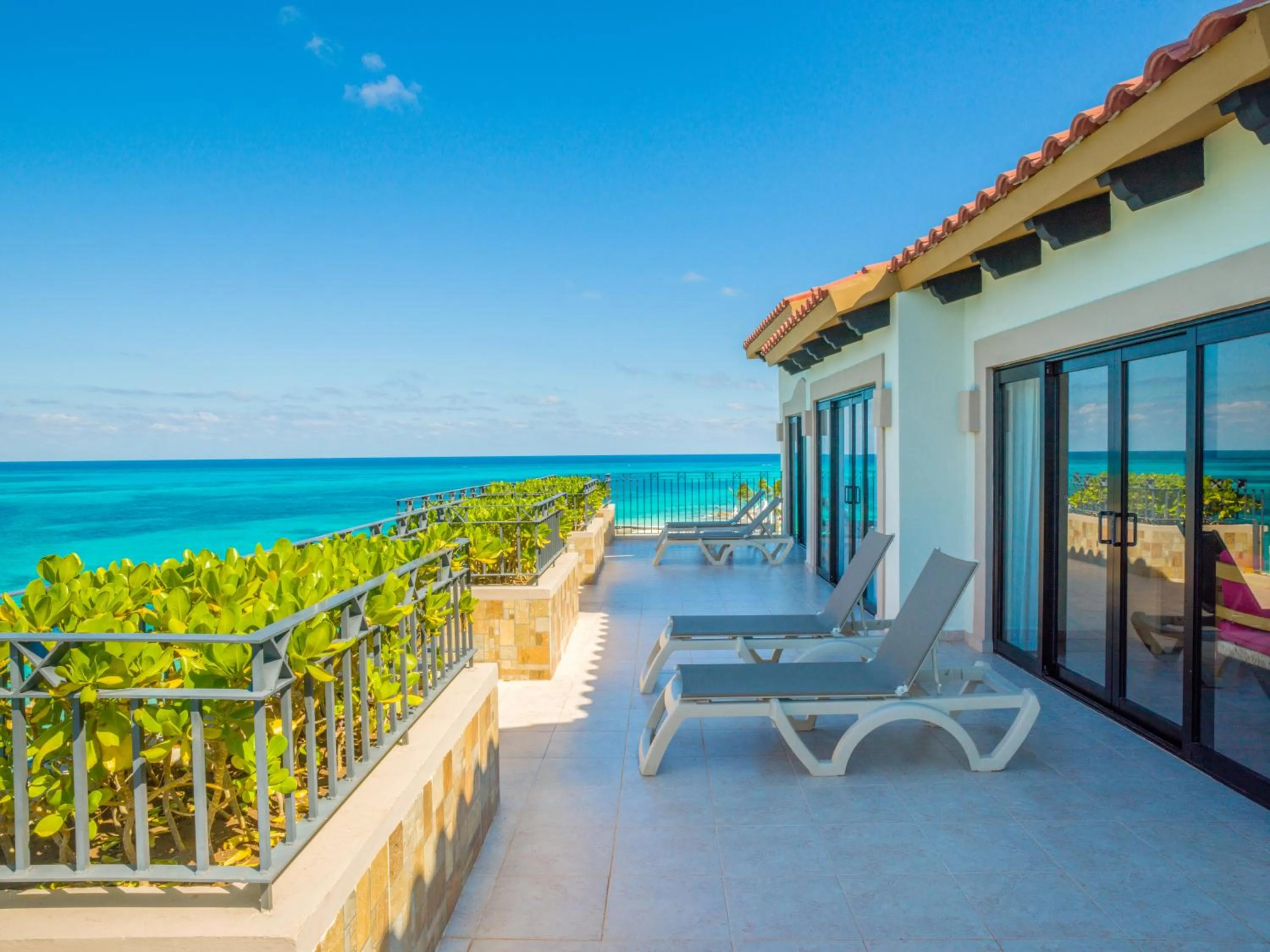 Balcony/Terrace in Fiesta Americana Cancun Villas