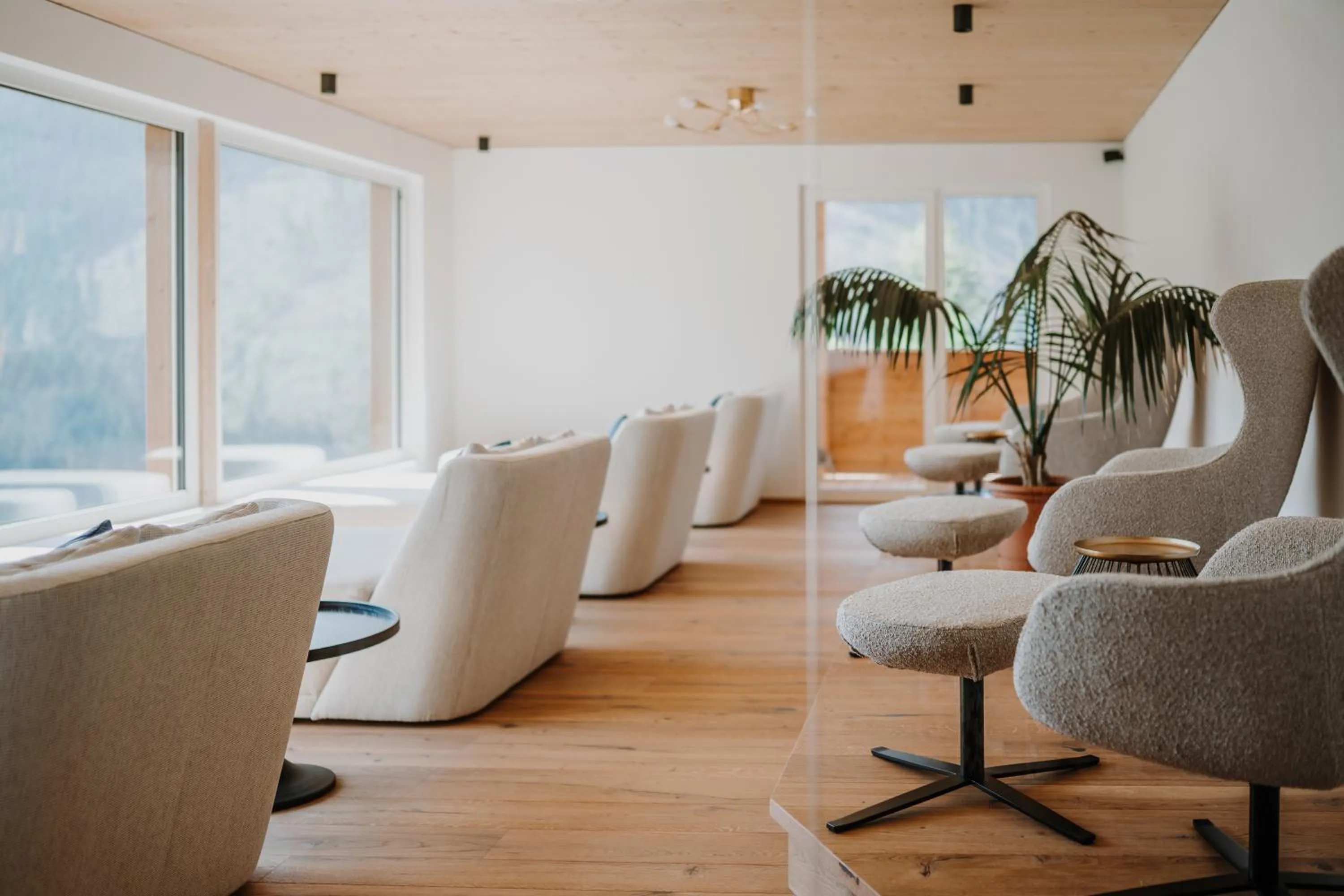 Seating area in Hotel Berghaus Rosengarten