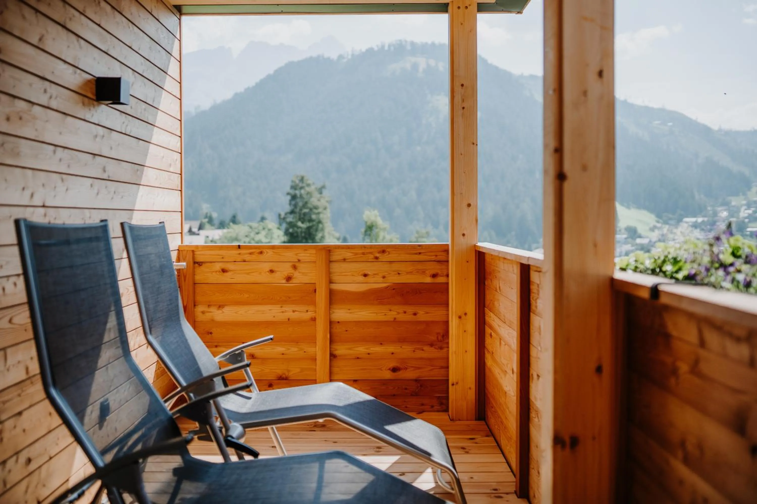 Balcony/Terrace in Hotel Berghaus Rosengarten