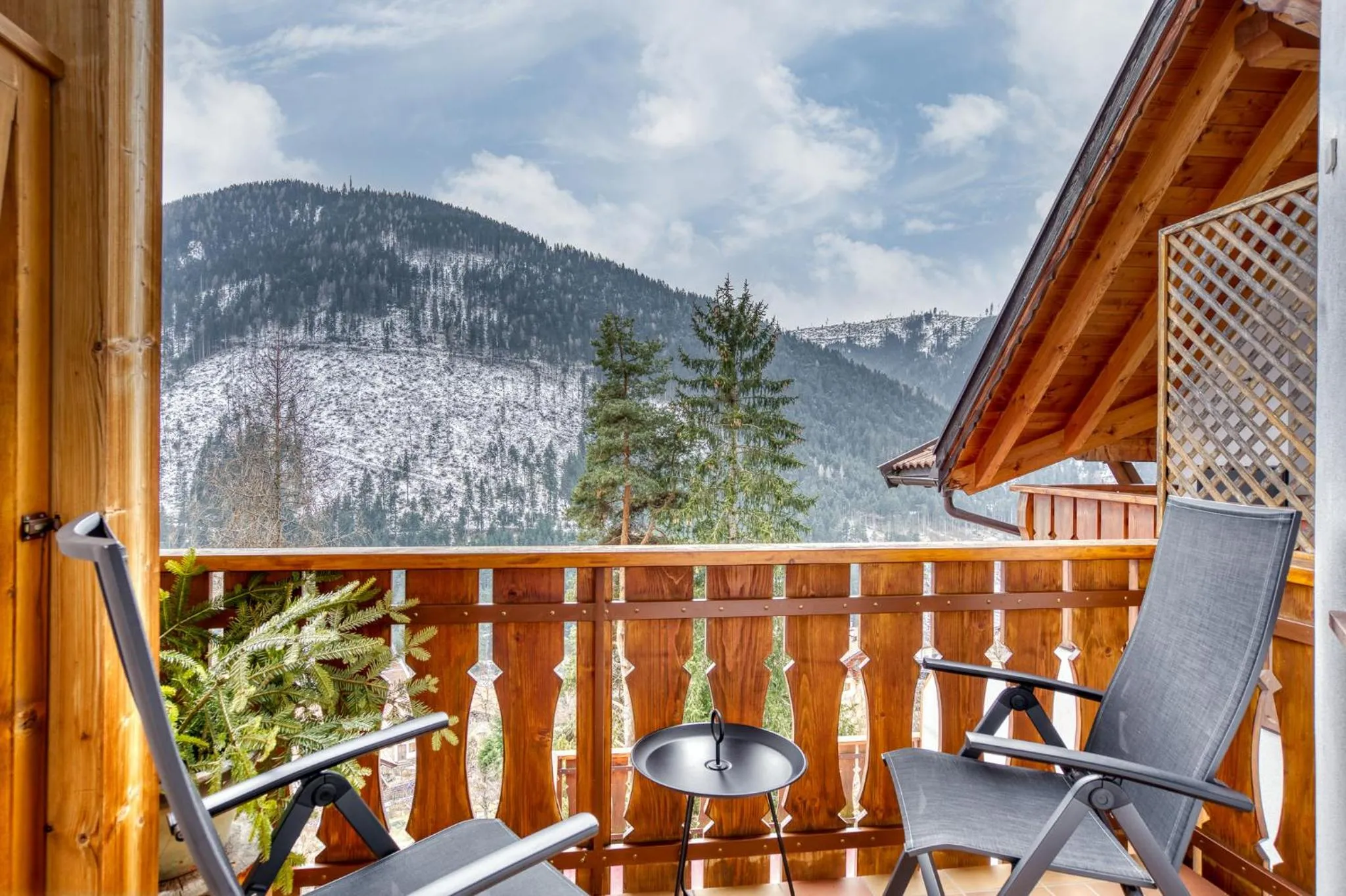 Balcony/Terrace in Hotel Berghaus Rosengarten
