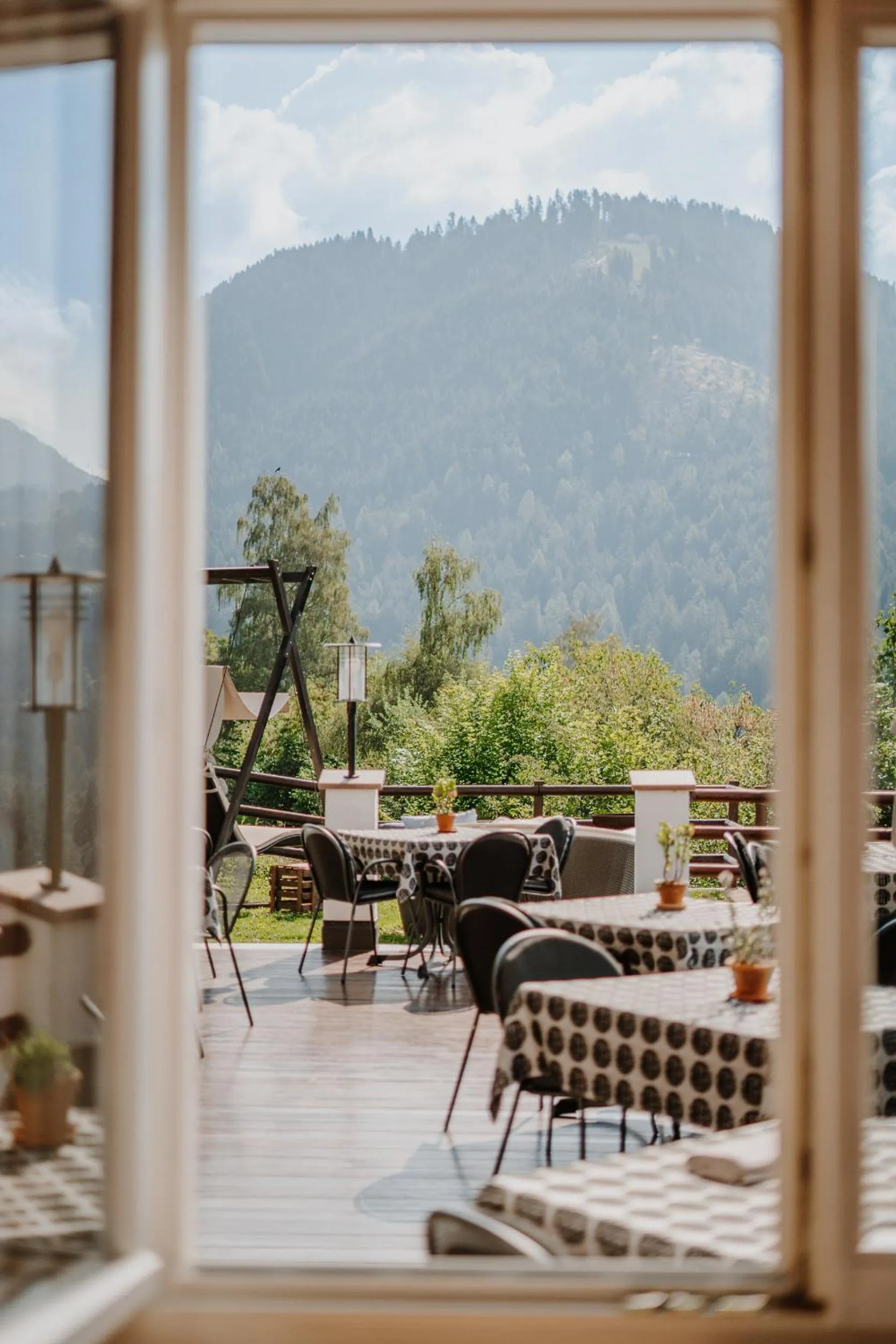 Balcony/Terrace in Hotel Berghaus Rosengarten
