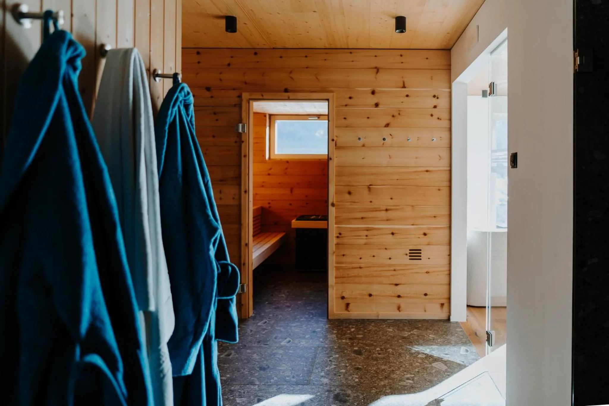 Sauna in Hotel Berghaus Rosengarten