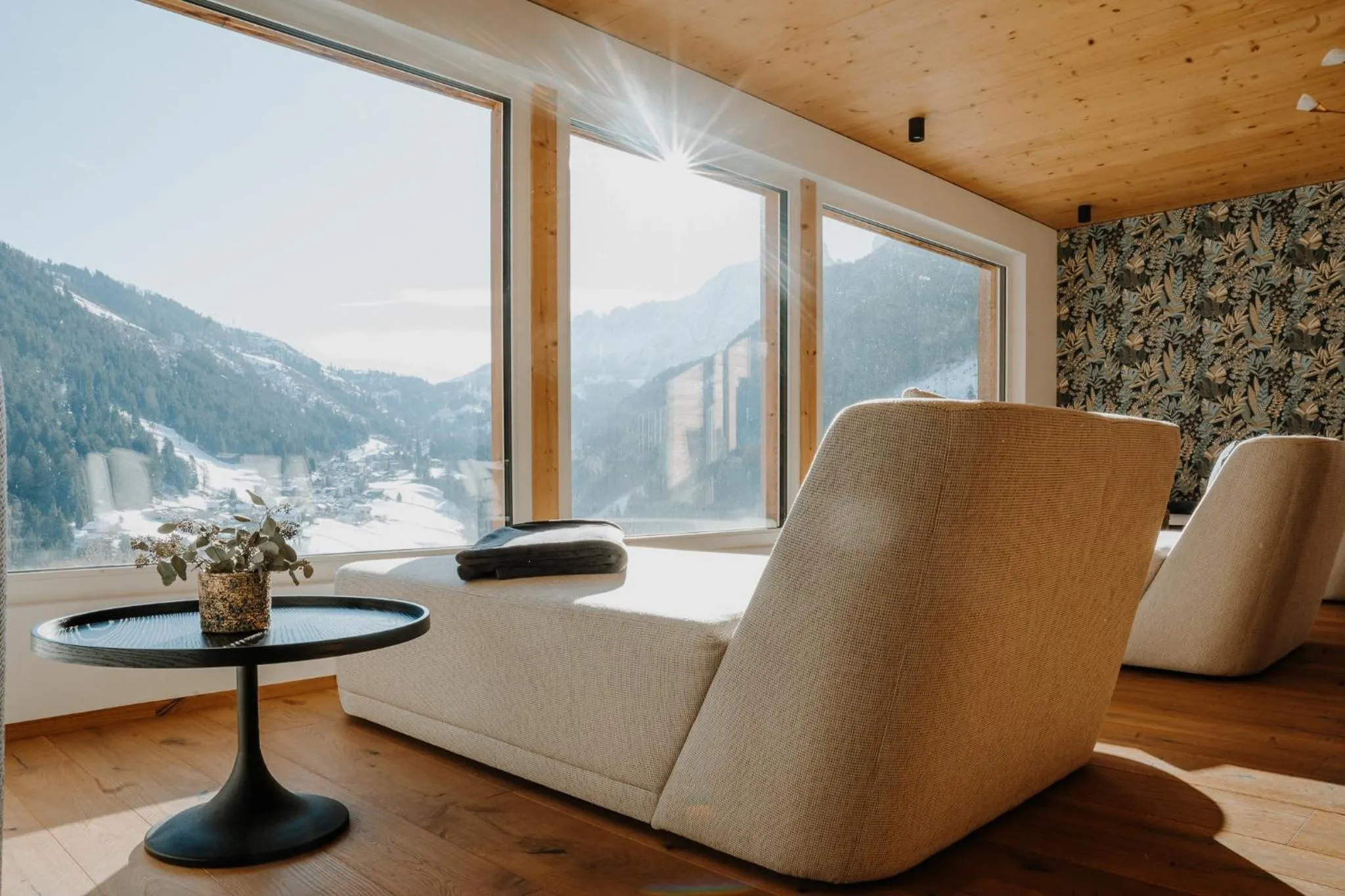 Mountain view in Hotel Berghaus Rosengarten