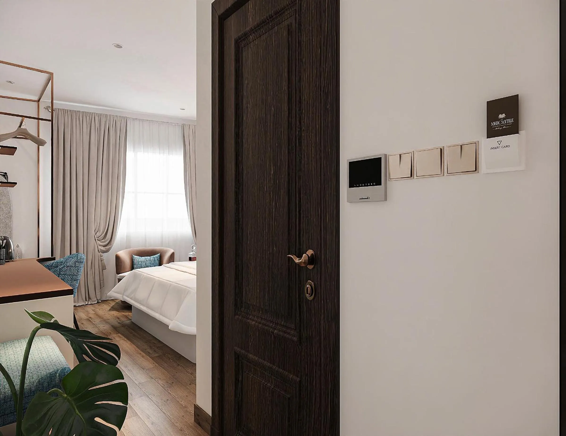 Bed in SG Dilly Hotel