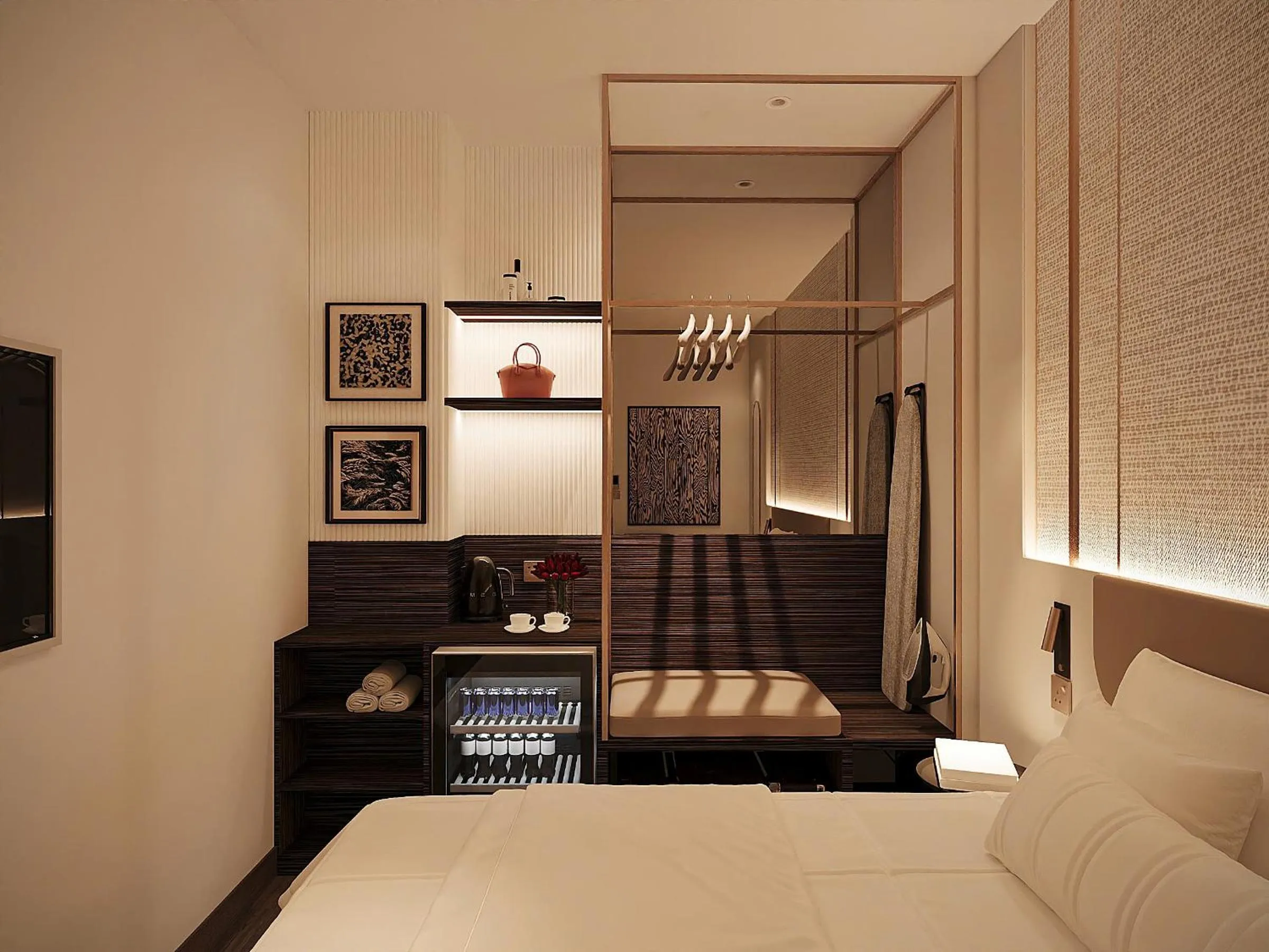 Bed in SG Dilly Hotel