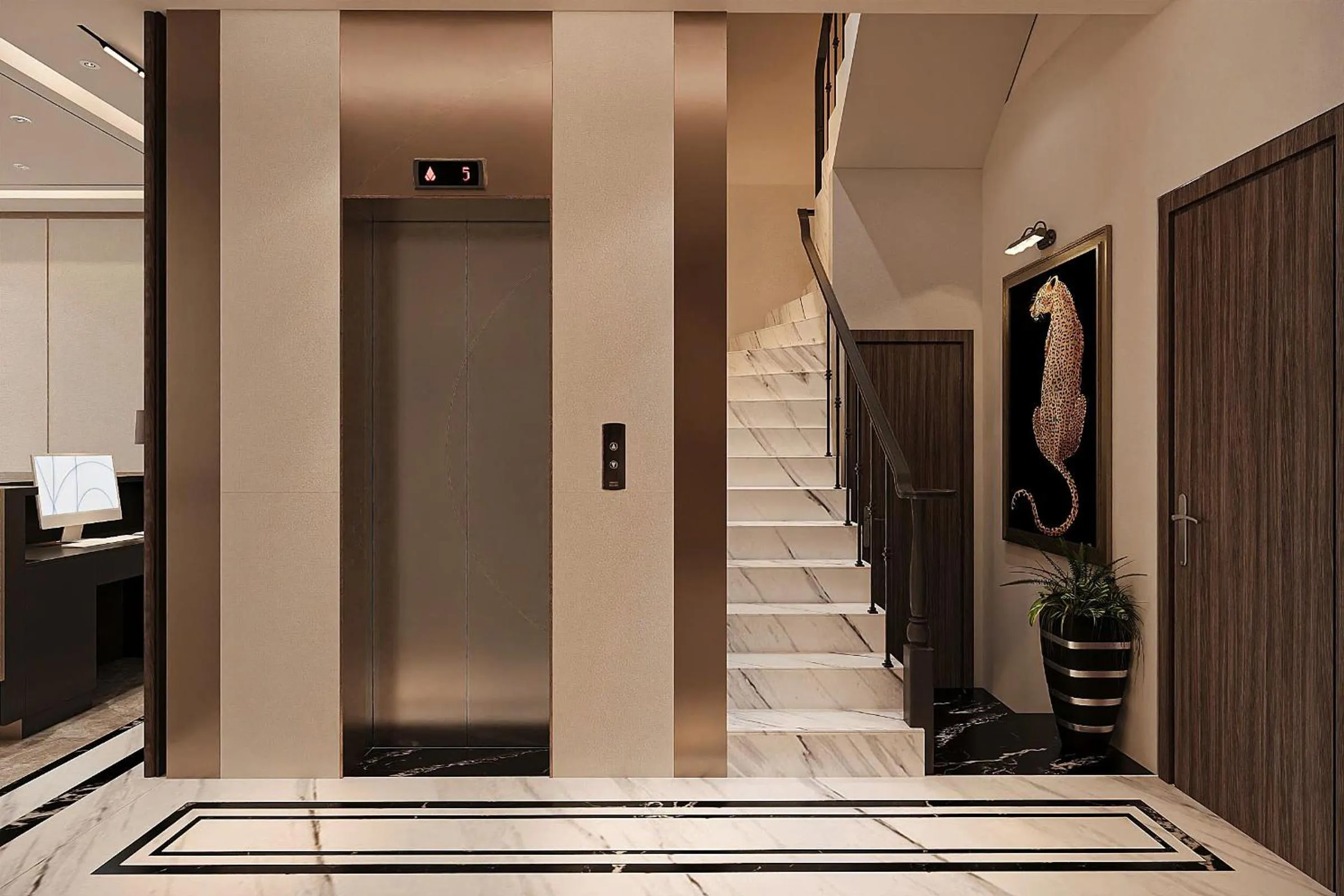 Property building in SG Dilly Hotel