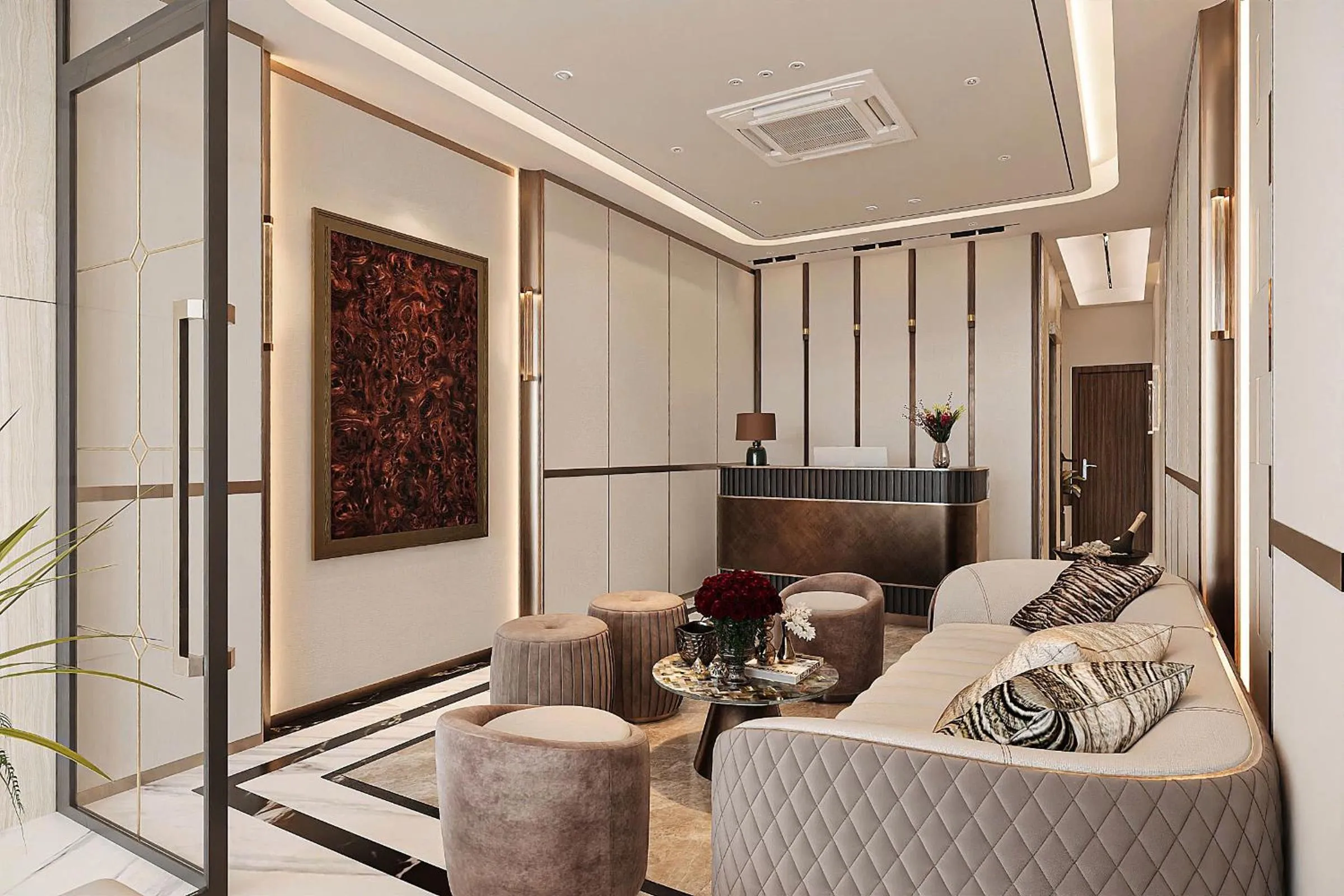 Living room in SG Dilly Hotel