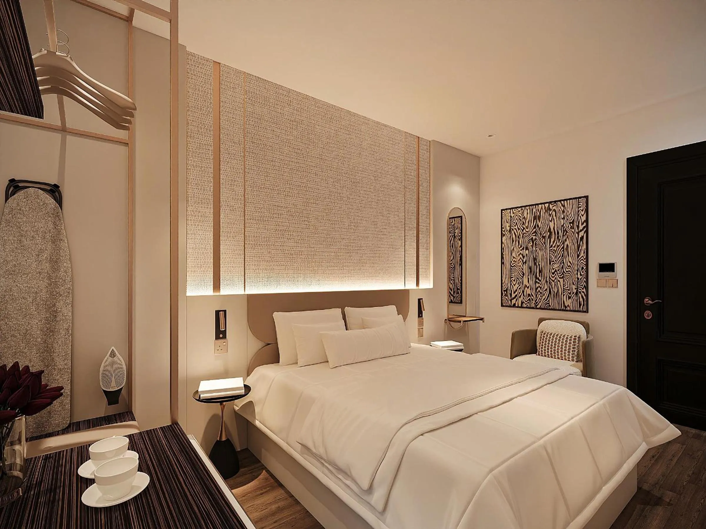 Bed in SG Dilly Hotel