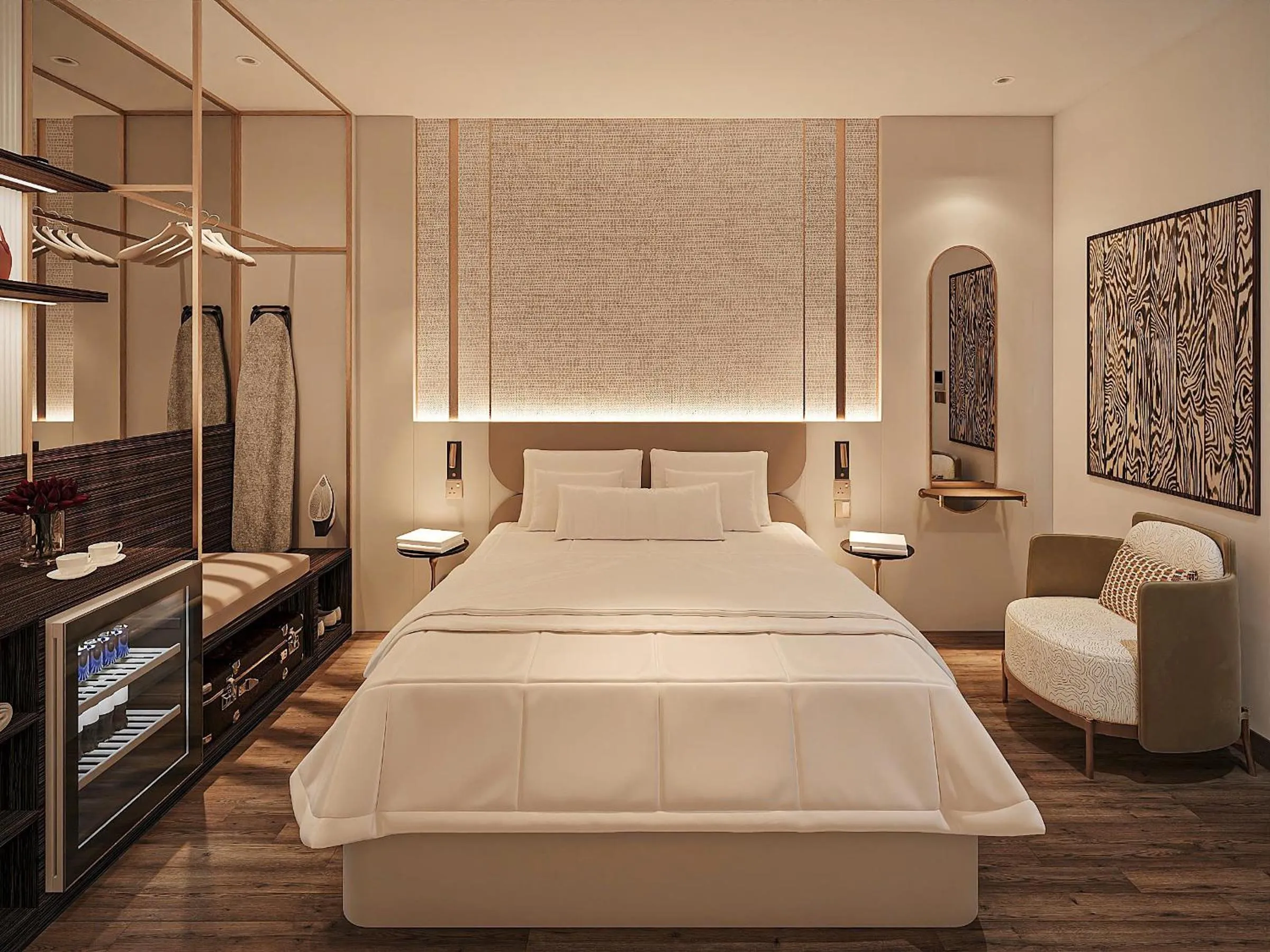 Bed in SG Dilly Hotel