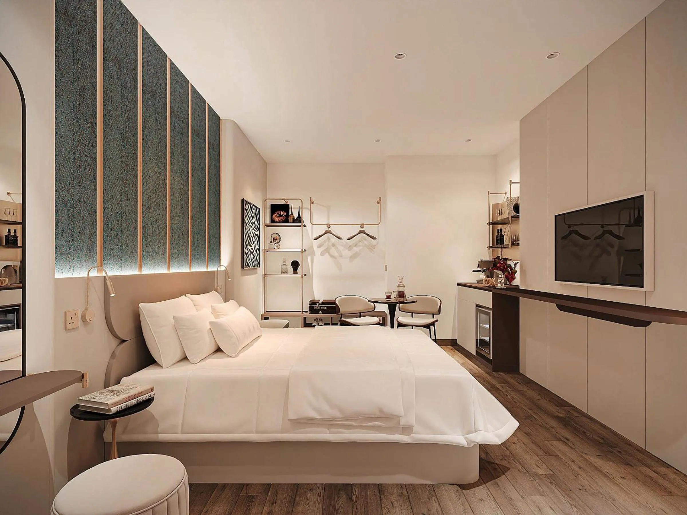 Bed in SG Dilly Hotel