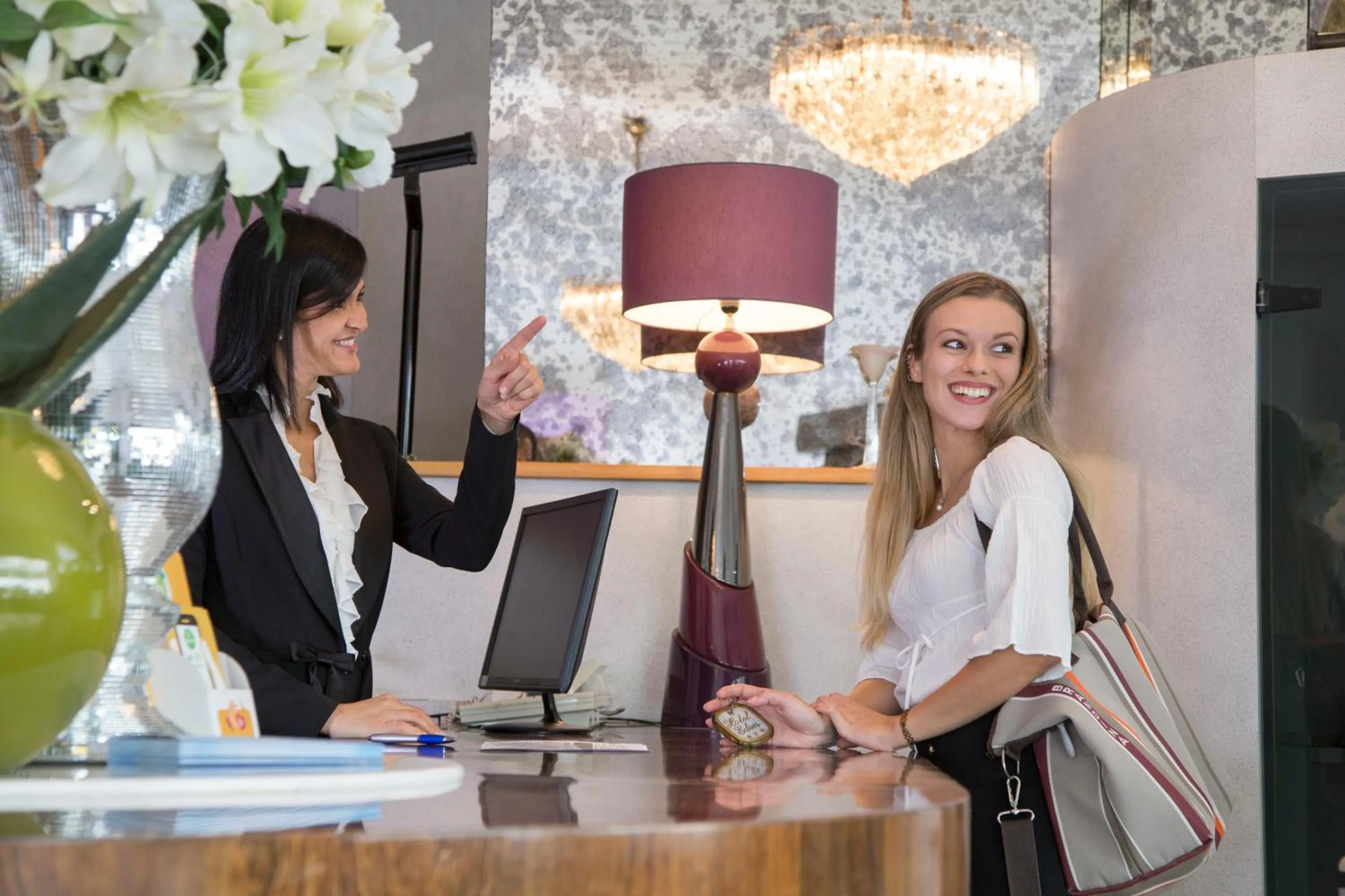Lobby or reception in Hotel Eden
