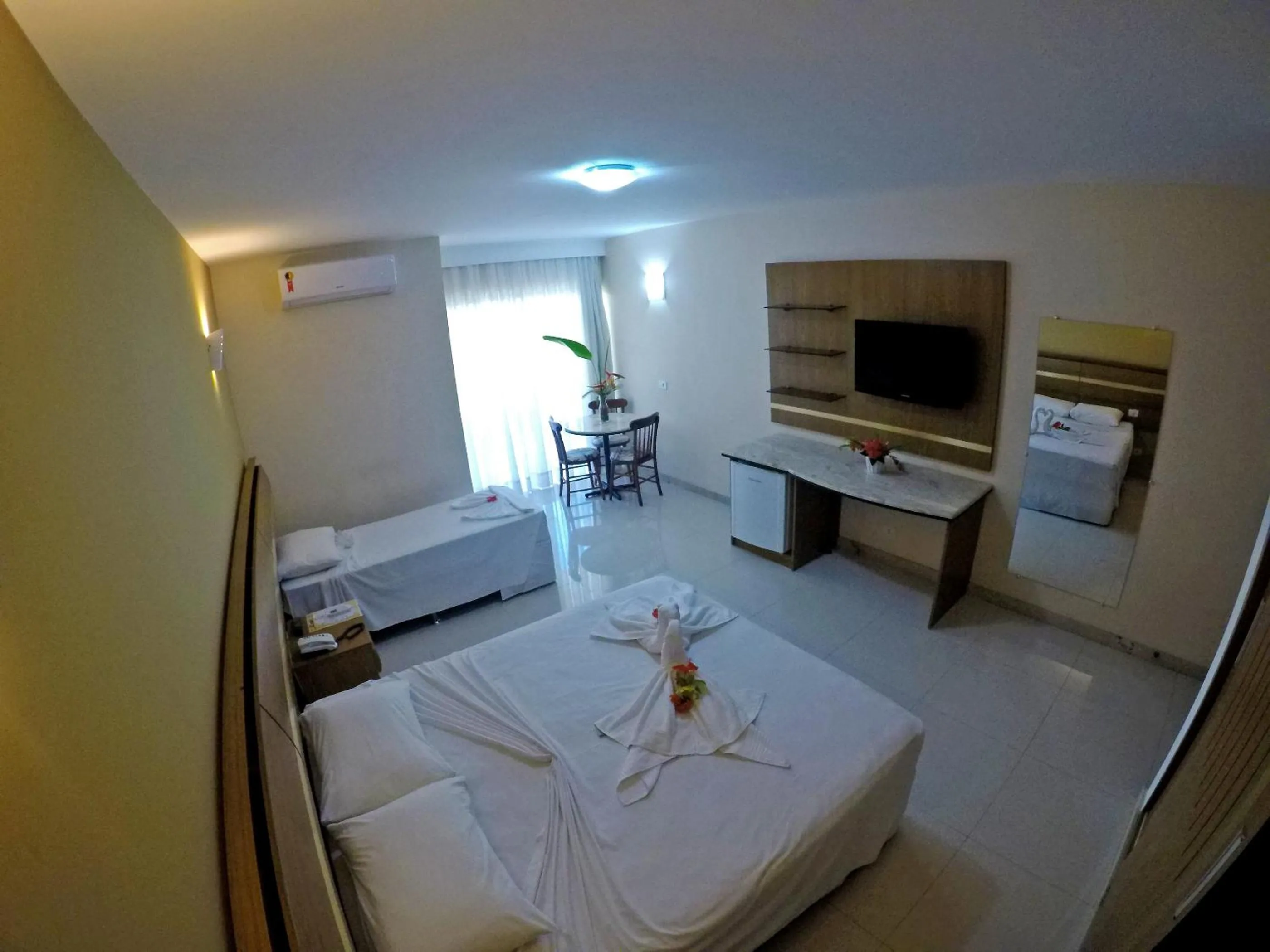 TV and multimedia, Bed in Aquaville Apart Hotel