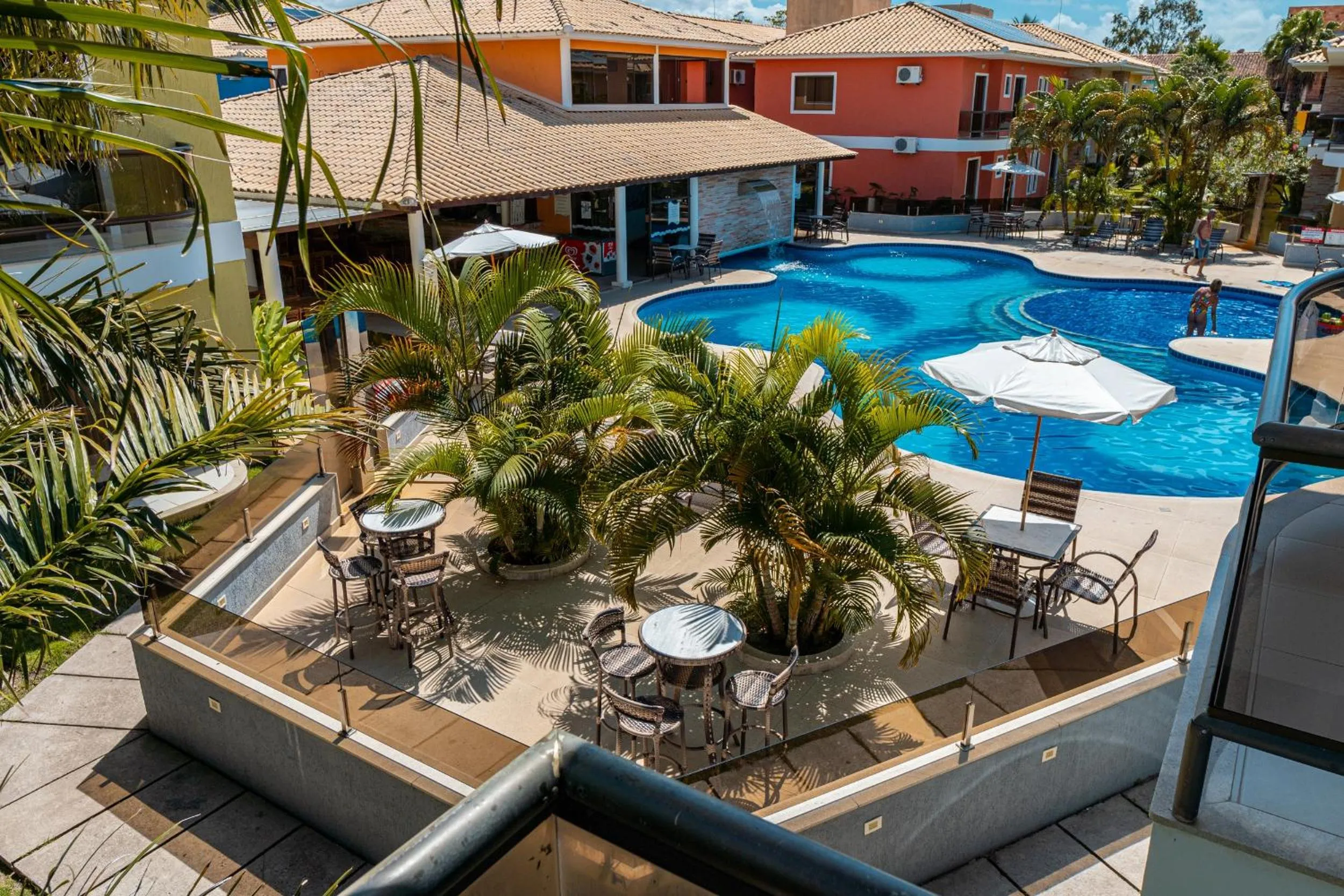 Swimming pool in Aquaville Apart Hotel