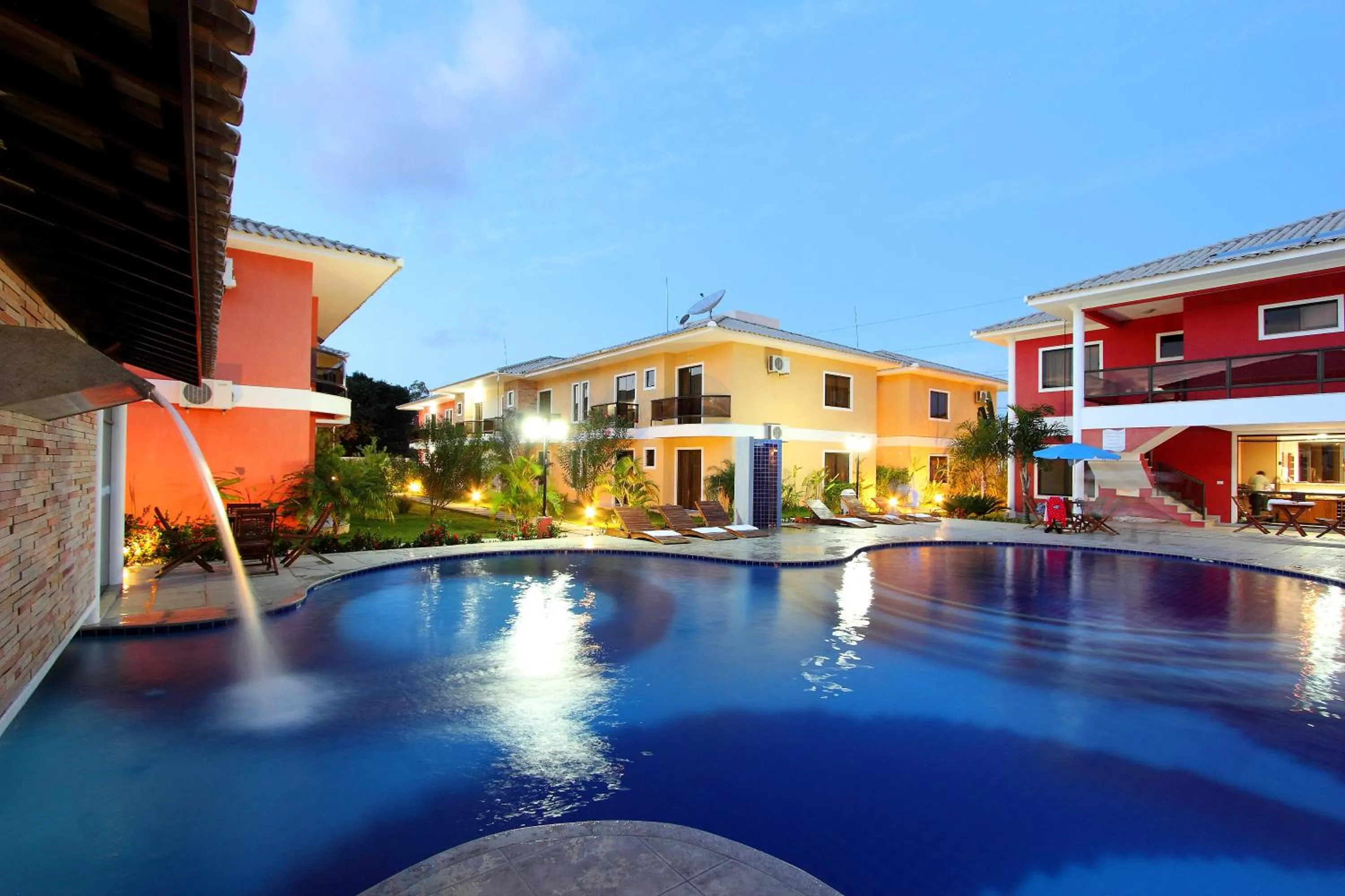 Swimming pool in Aquaville Apart Hotel