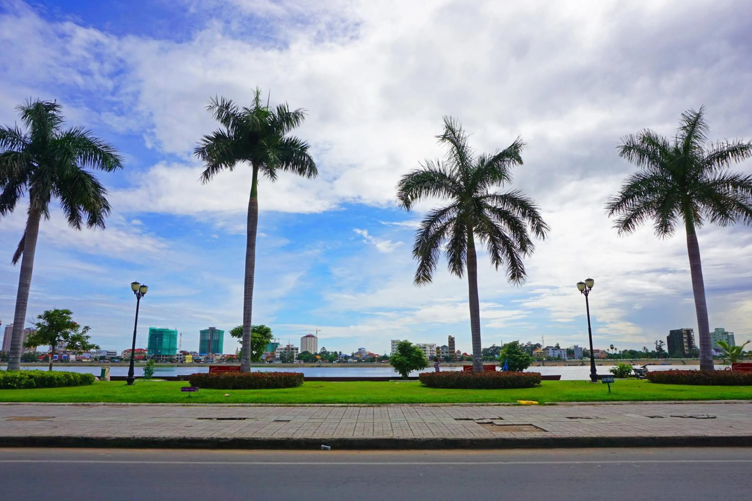Garden view in Onederz Phnom Penh