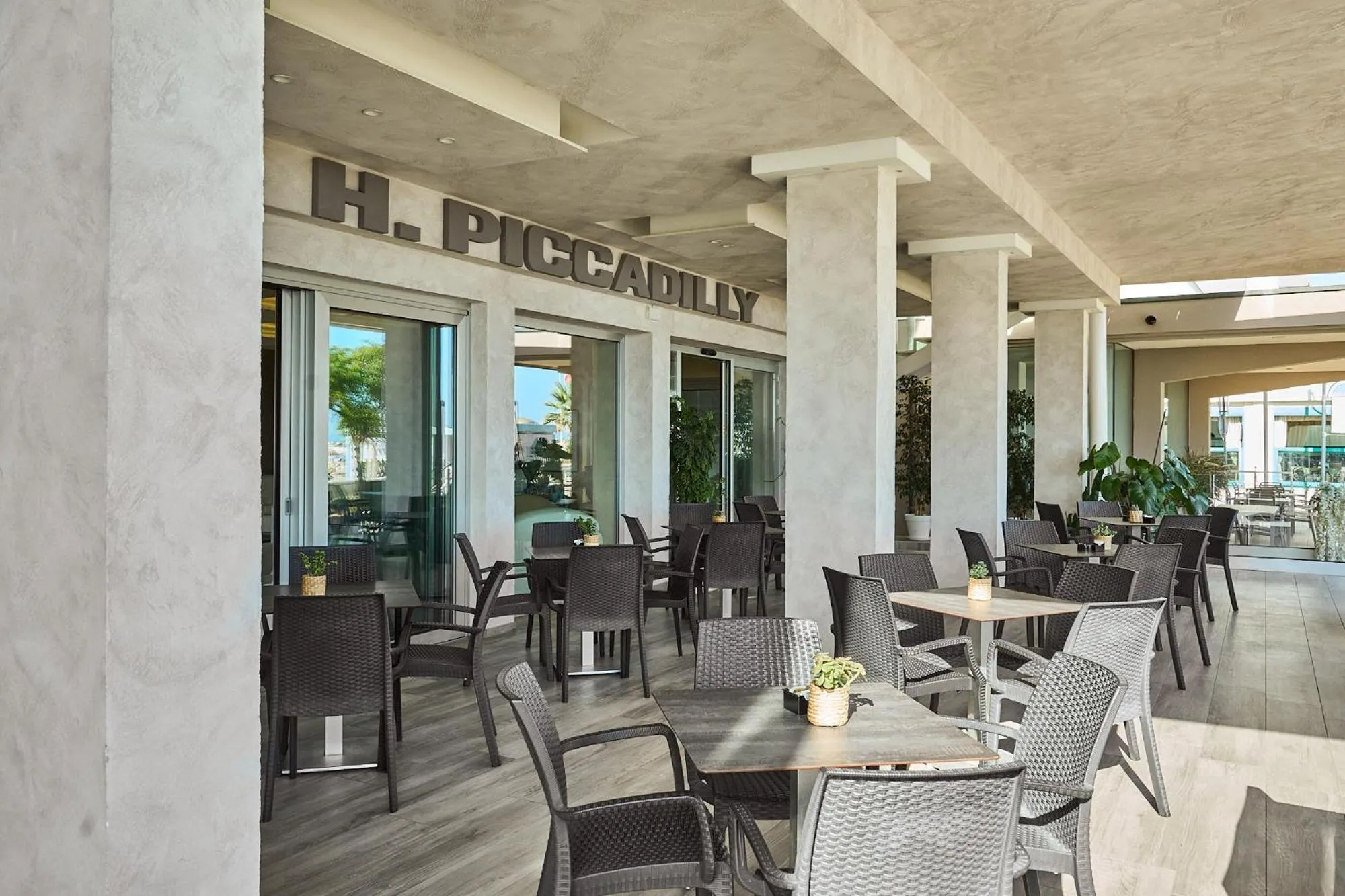 Balcony/Terrace in Hotel Piccadilly