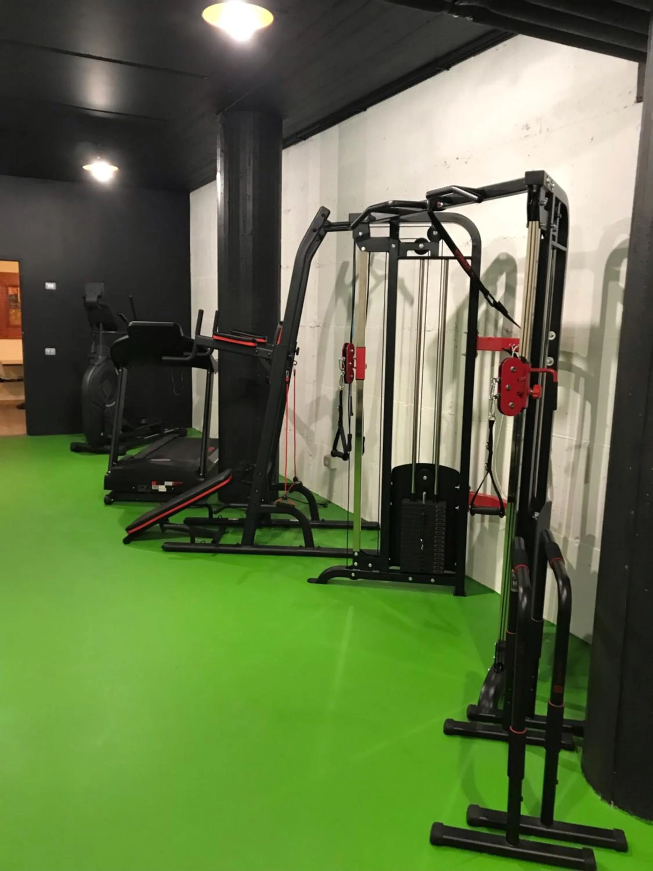 Fitness centre/facilities in Hotel Krystal