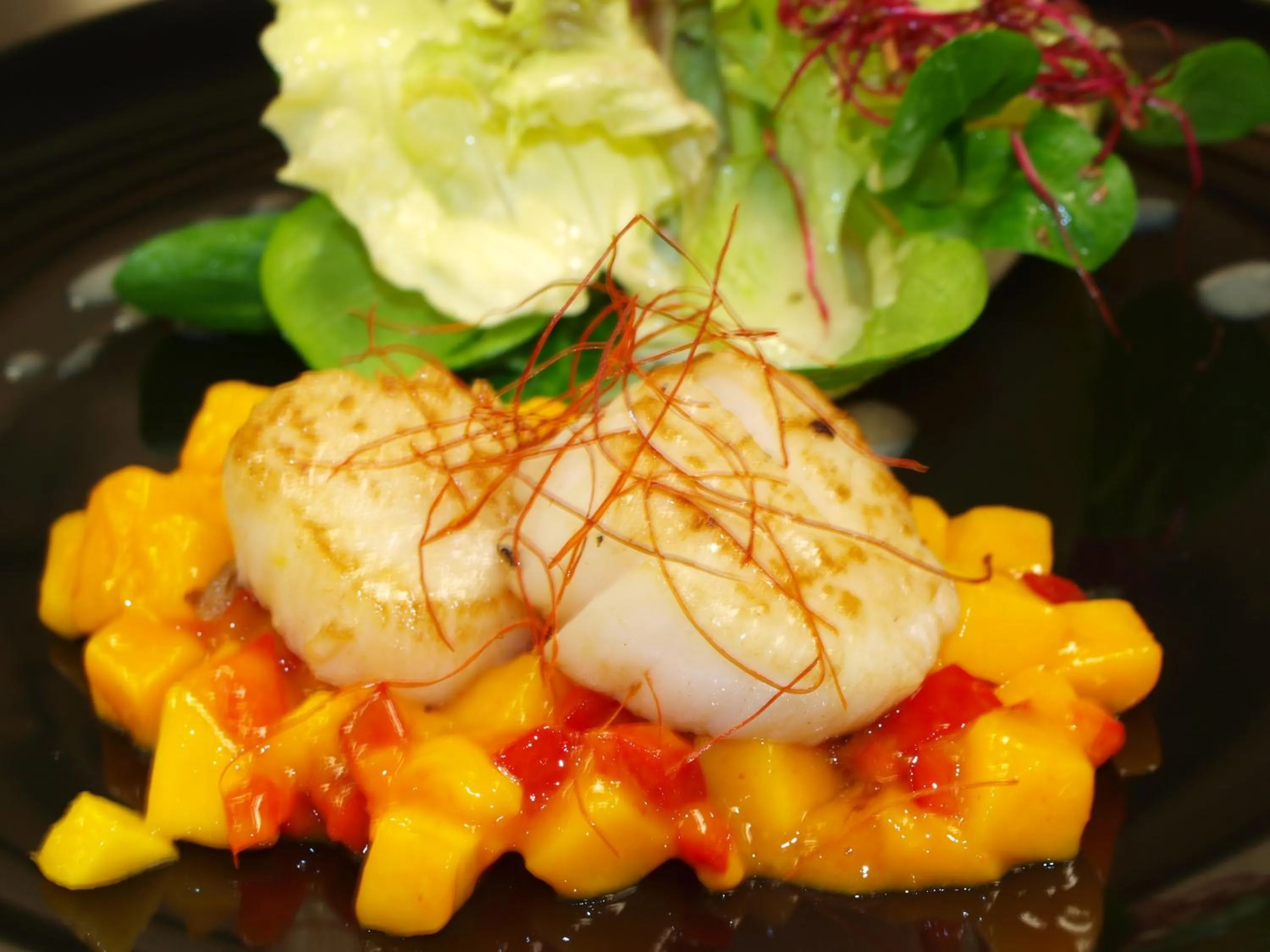 Food close-up in Hotel Haus Seeblick