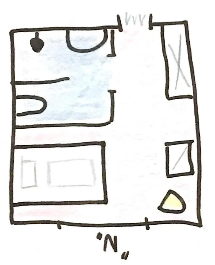 Floor plan in Hotel Haus Seeblick