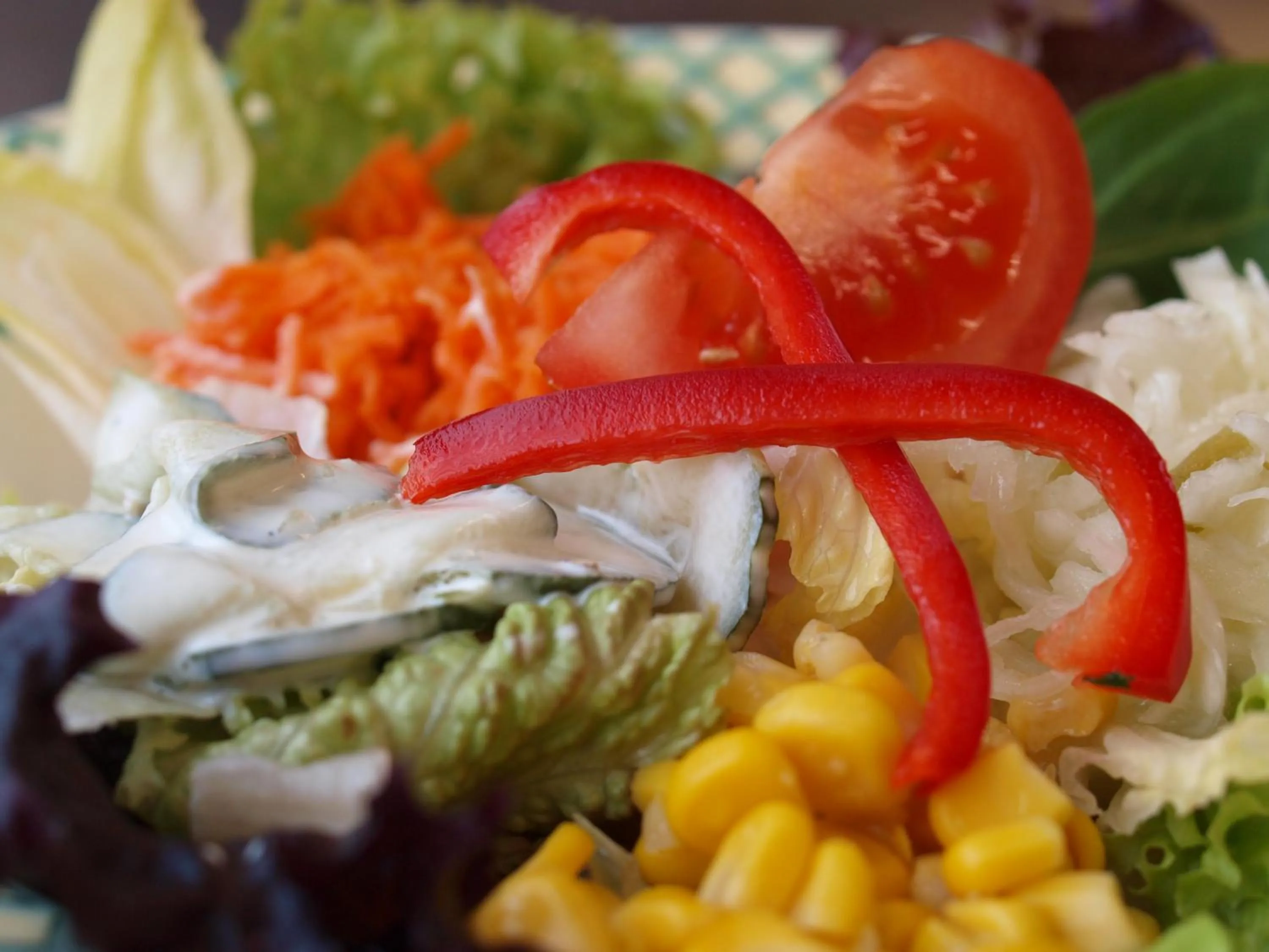 Food close-up in Hotel Haus Seeblick