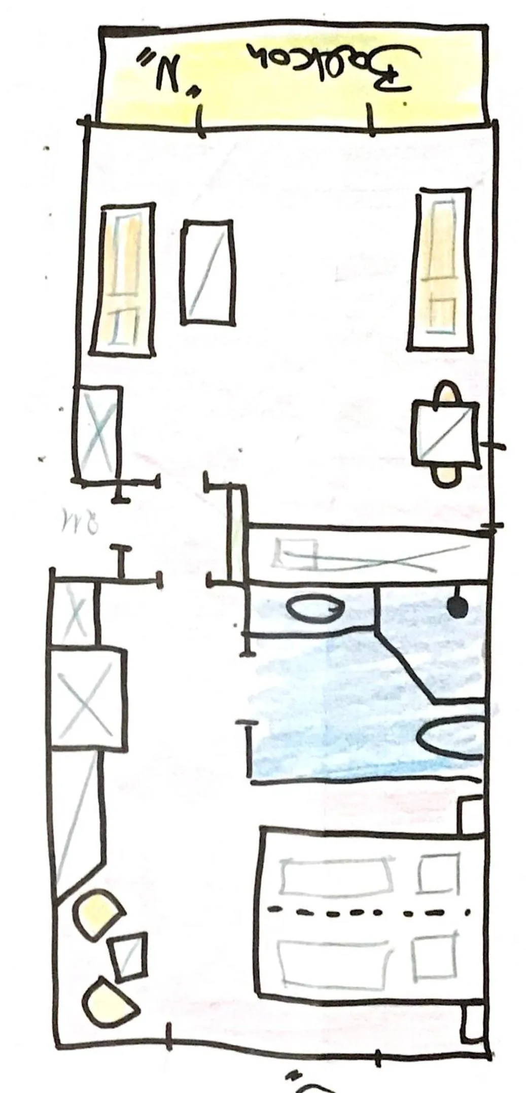 Floor plan in Hotel Haus Seeblick