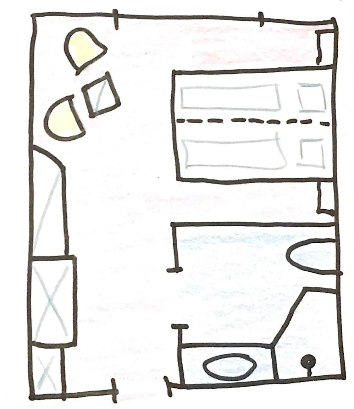 Floor plan in Hotel Haus Seeblick