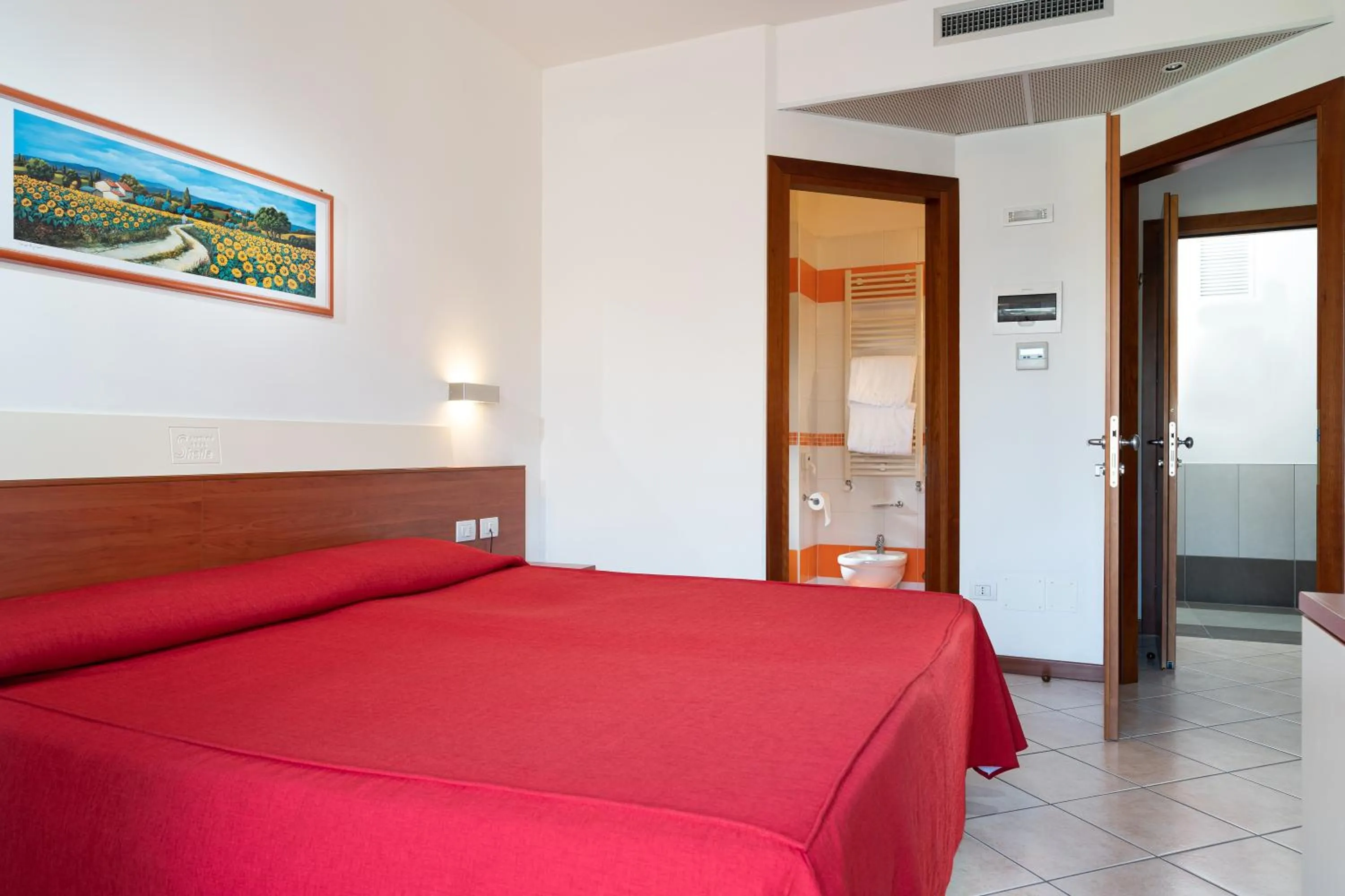 Bedroom, Bed in Hotel Sheila